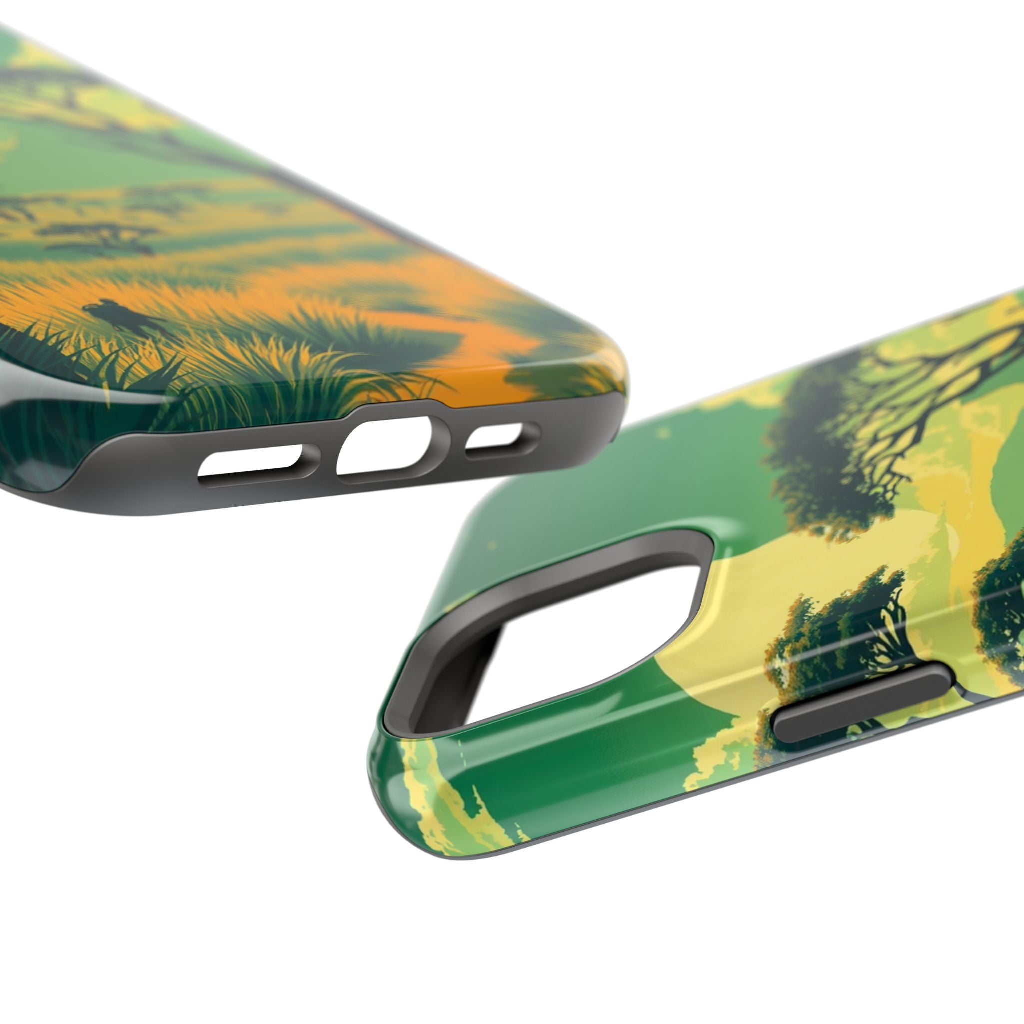 iPhone Savanna Horizon Pixel Art -Bit Slim Everyday Designer Case · iPhone Case