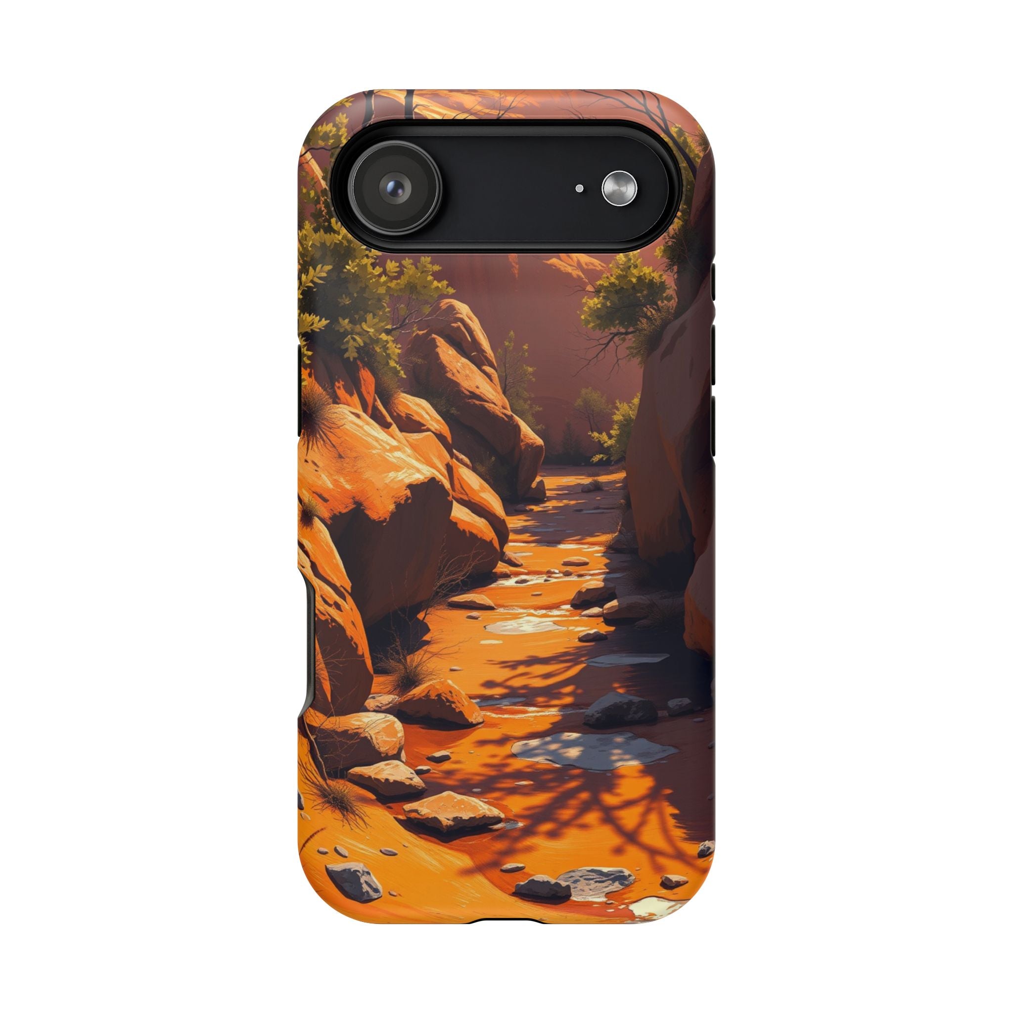 iPhone Spring Creek Bold Art Slim Everyday Designer Case · iPhone Case