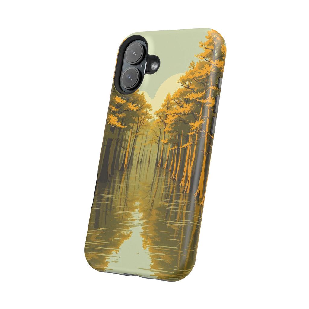 iPhone Cypress Swamp Enchanted Art Bold Modern Everyday Snap Case · iPhone Case