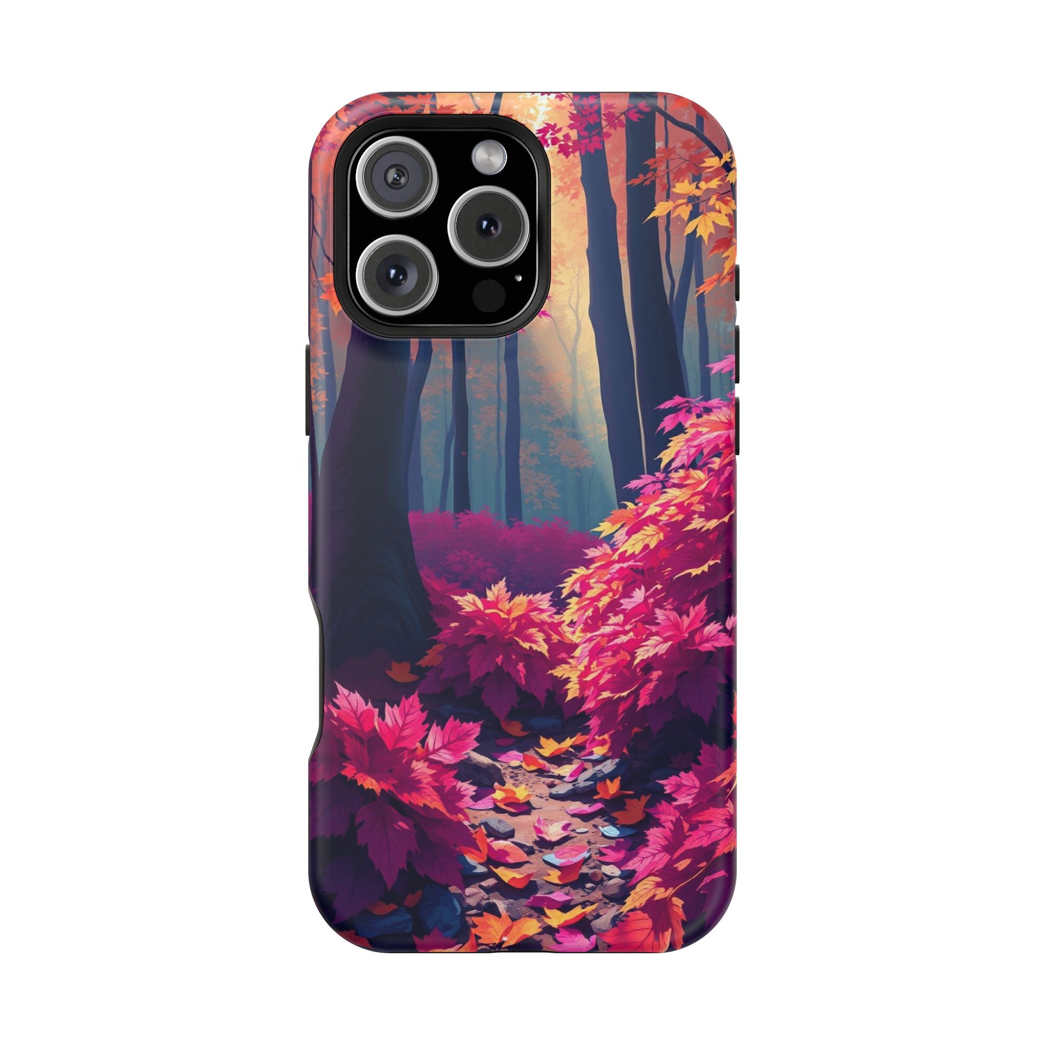iPhone Earthy Autumn Forest Floor Design Slim Everyday iPhone Designer · iPhone