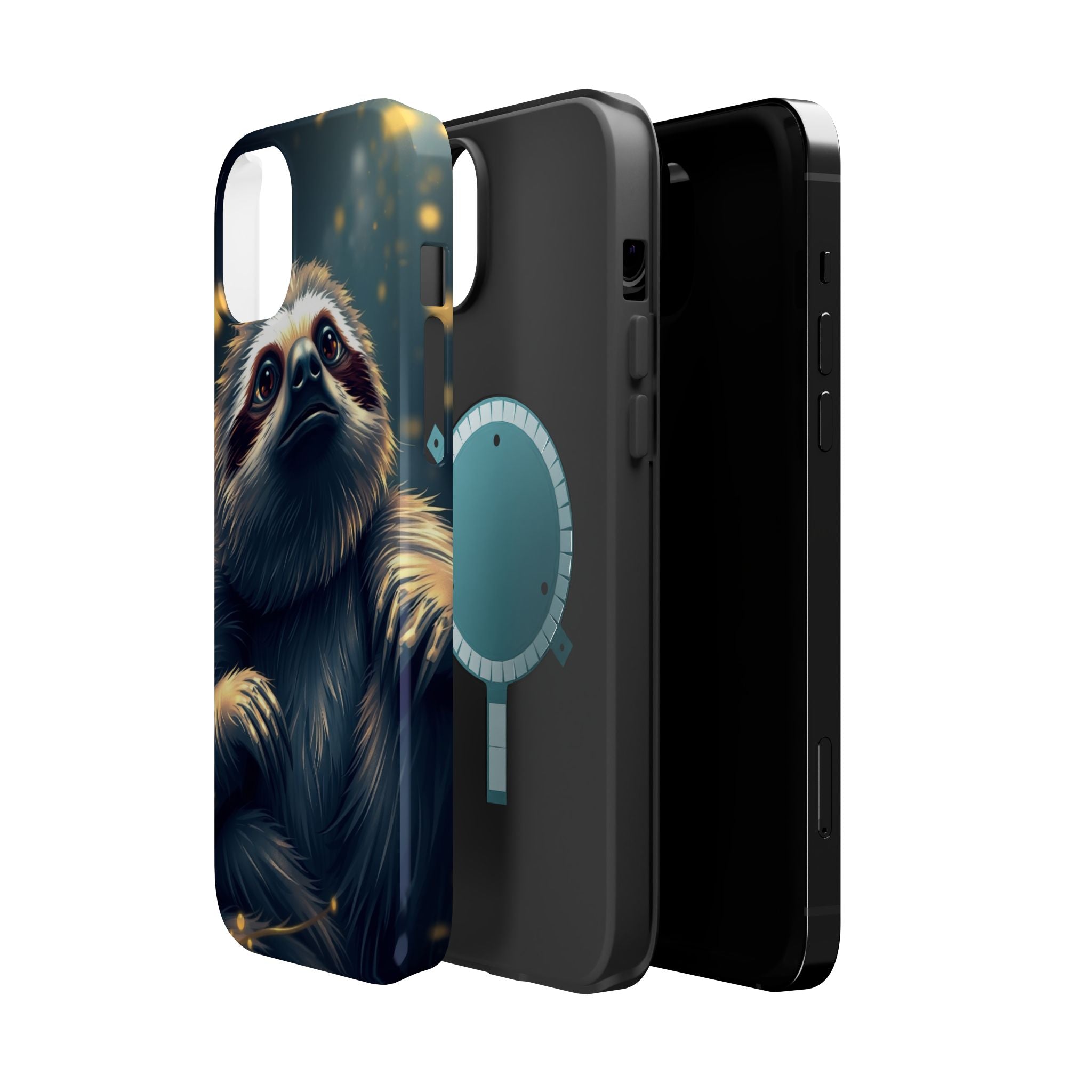 iPhone Vibrant Cozy Sloth Mode Design Slim Everyday Designer Case · iPhone Case