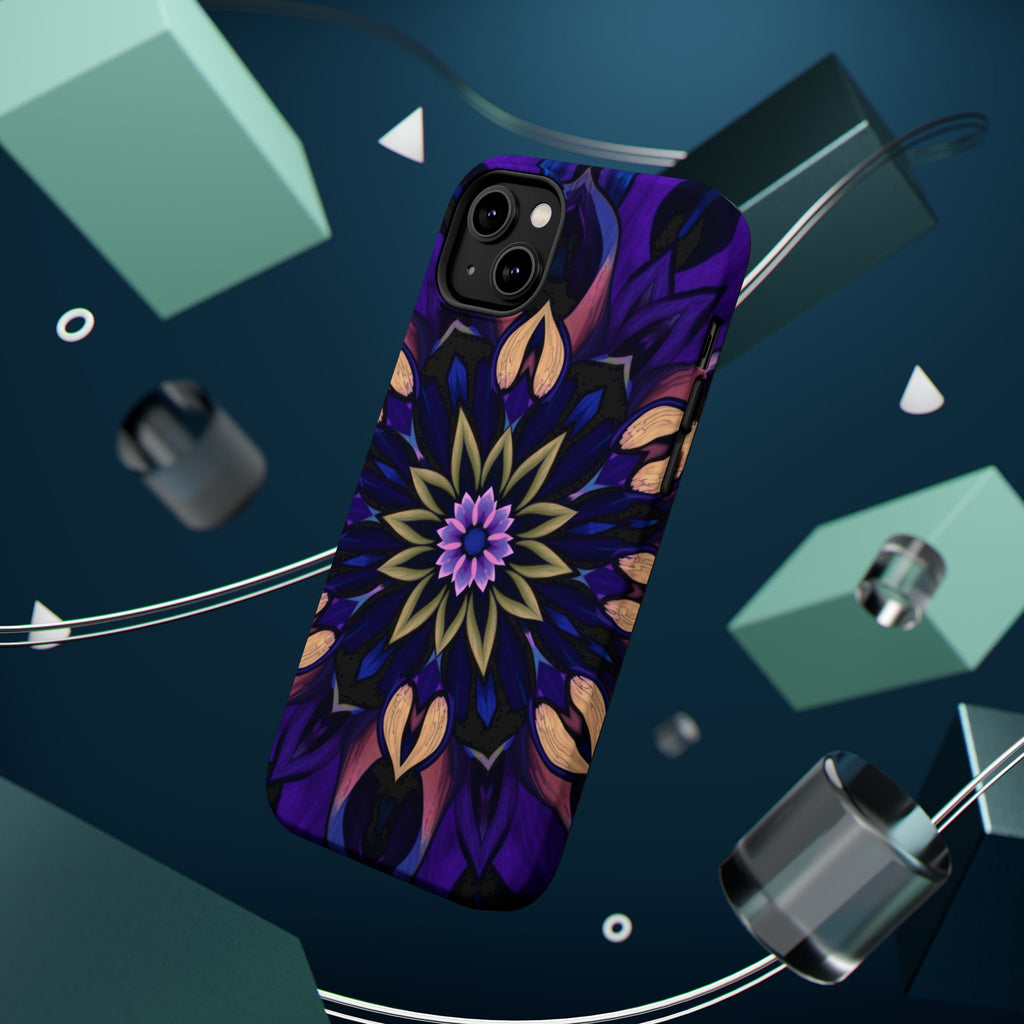 iPhone Floral Mandala Mystic Art Bold Modern Everyday Snap Case · iPhone Case