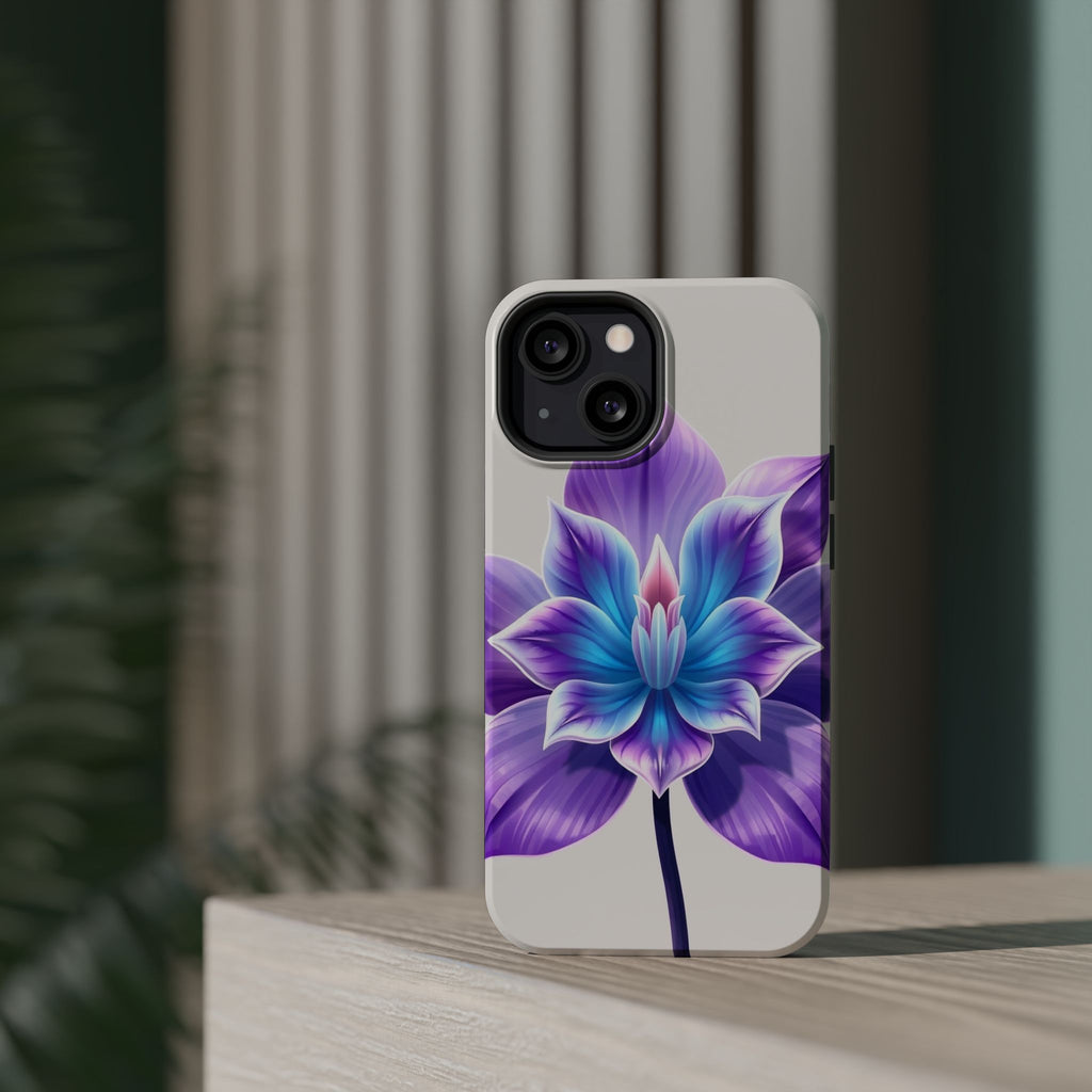 iPhone Dreamy Neon Floral Design 10 Slim Everyday Designer Case · iPhone Case