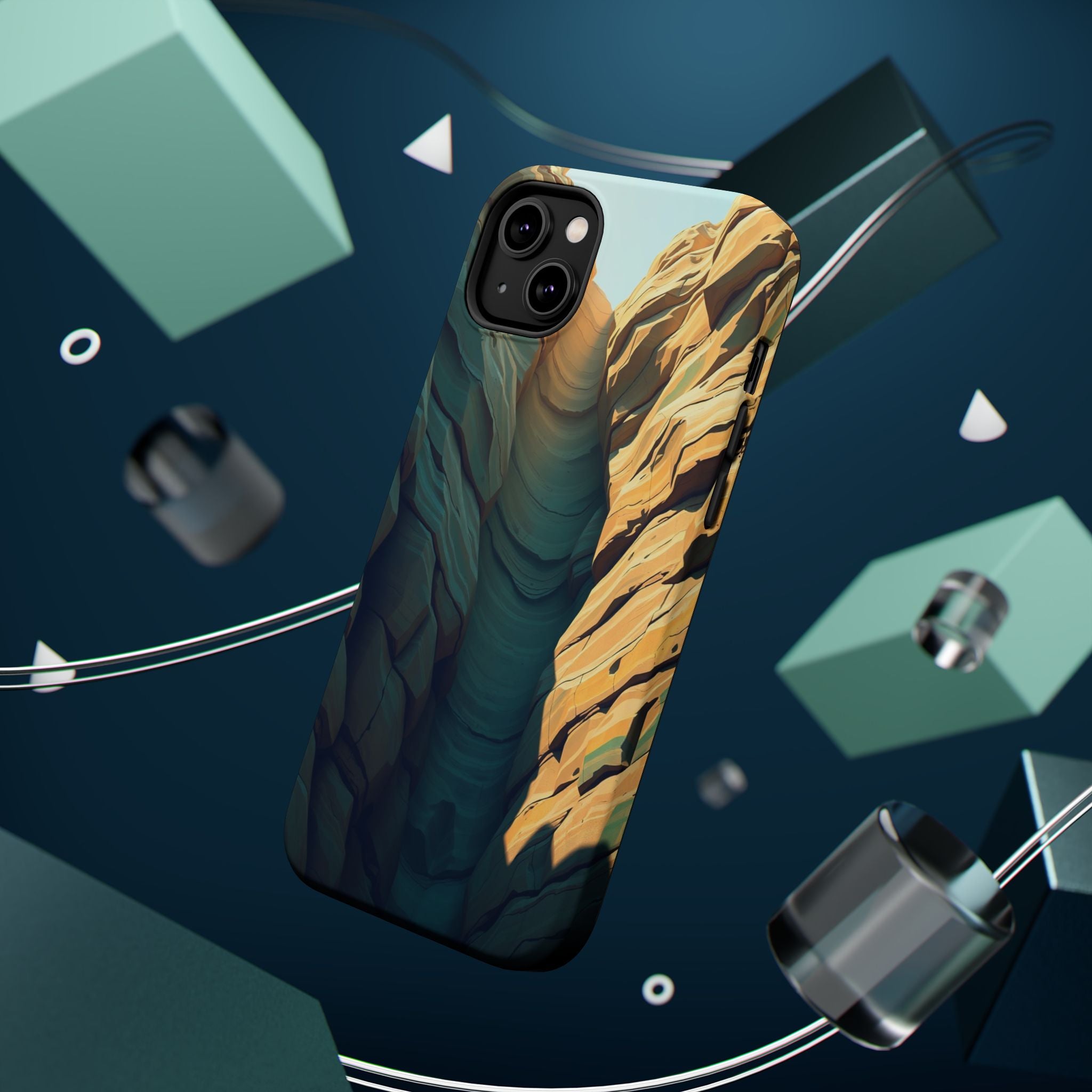 iPhone Canyon Wall Holographic Iridescent Slim iPhone Everyday Designer · iPhone