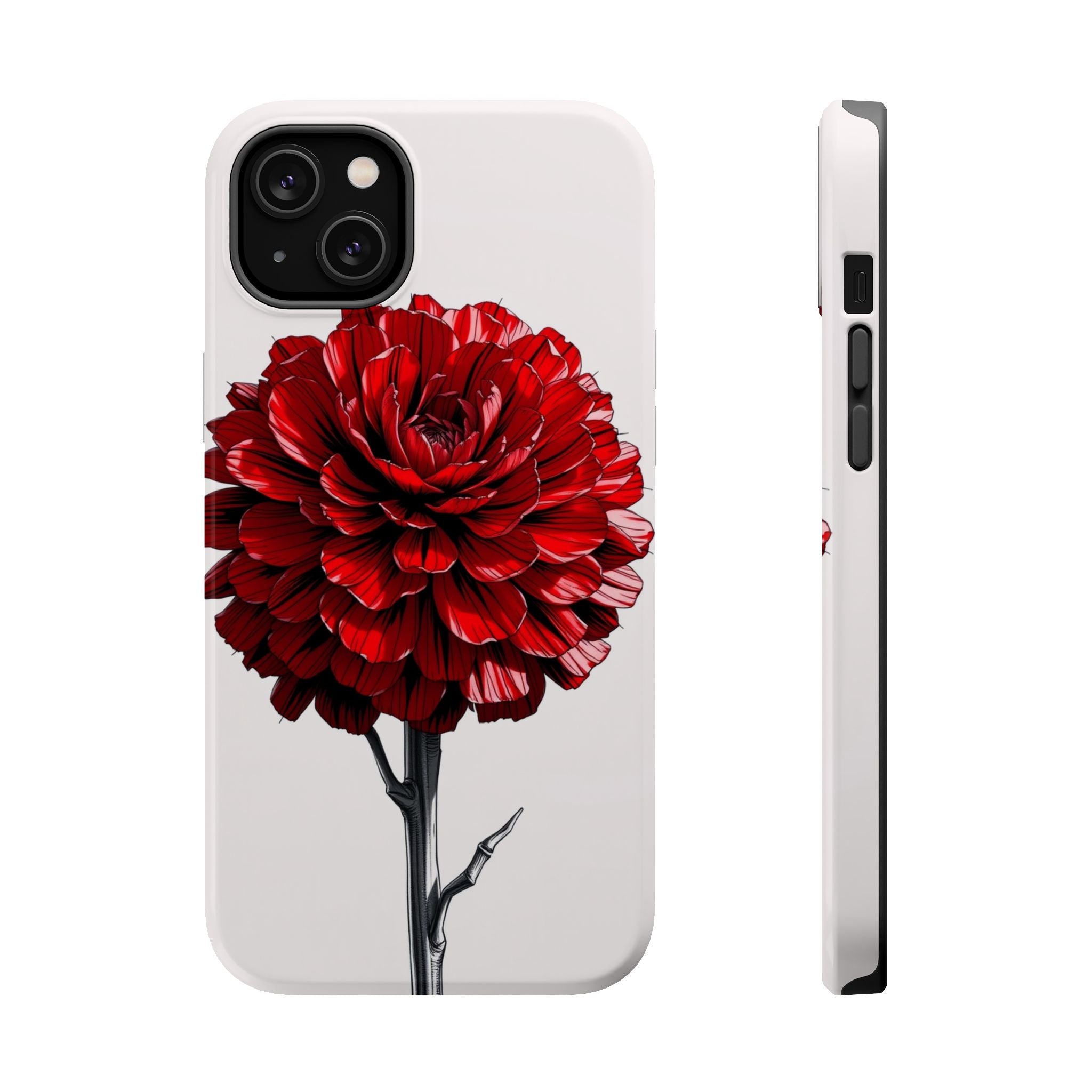 iPhone Ranunculus Stack Mystic Art Bold Modern Everyday Snap Case · iPhone Case