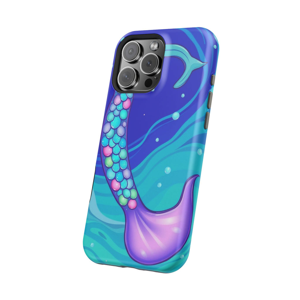 iPhone Mermaid Tail Swirl Kids Fun iPhone Phone Case Gift Artistic · iPhone Case