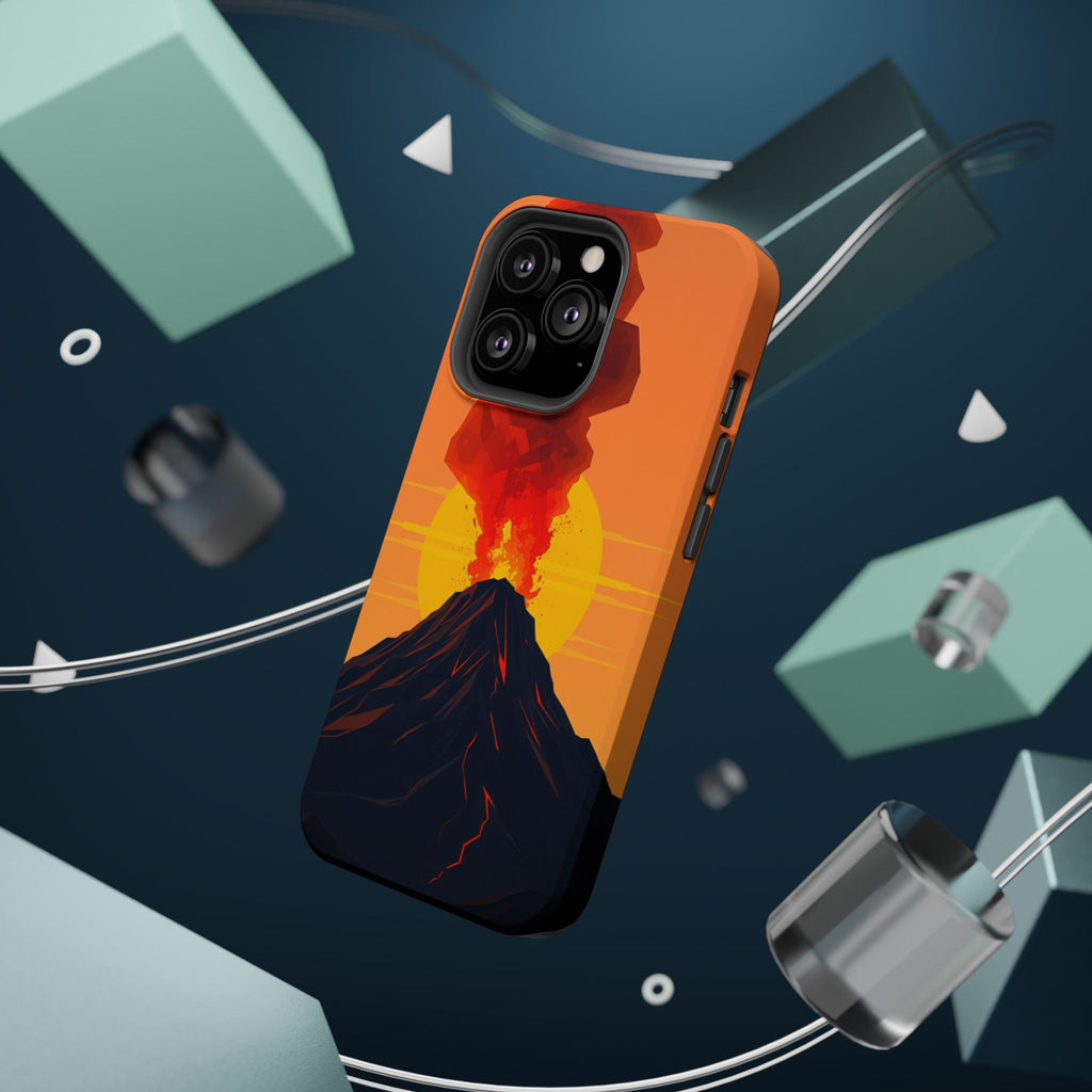 iPhone Vibrant Volcanic Eruption Design Slim Everyday iPhone Designer · iPhone C