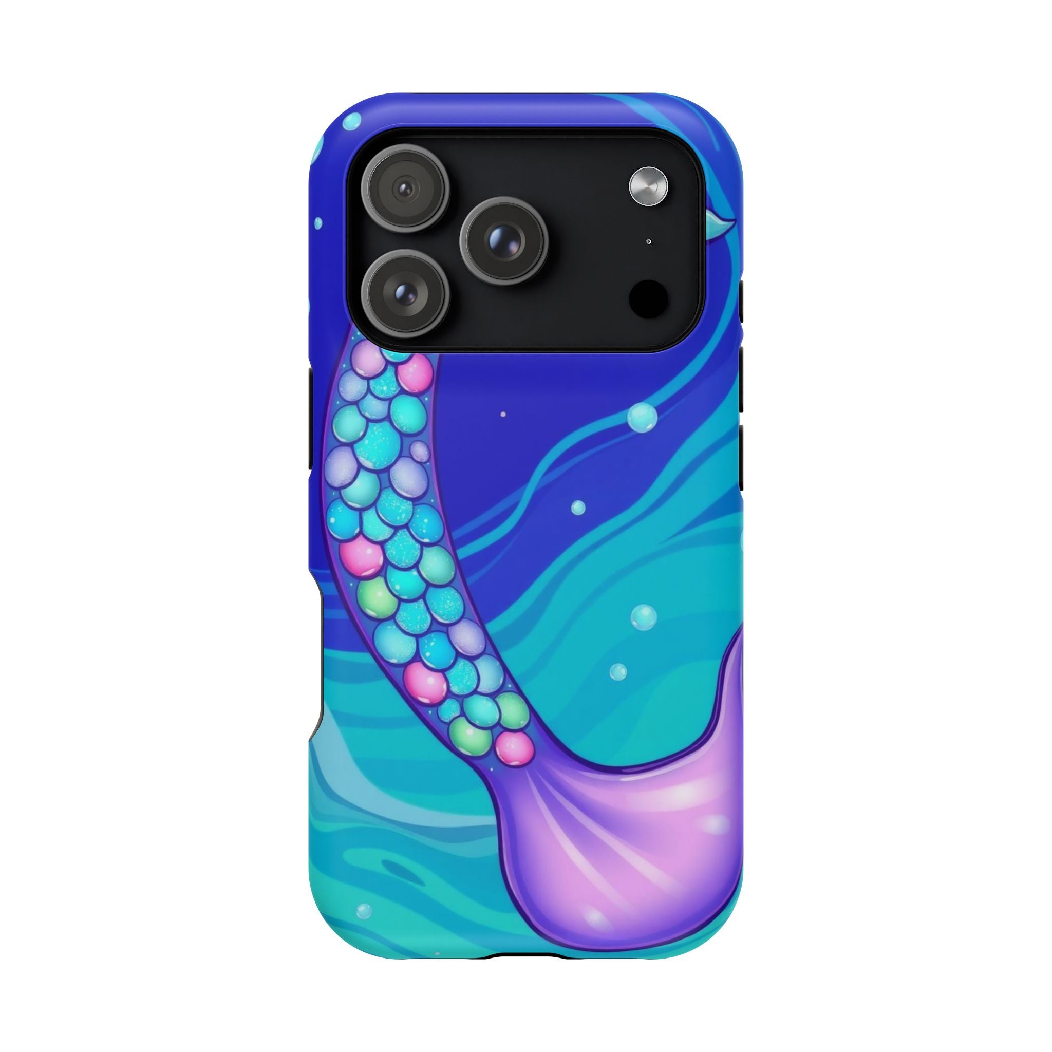 iPhone Mermaid Tail Swirl Kids Fun iPhone Phone Case Gift Artistic · iPhone Case