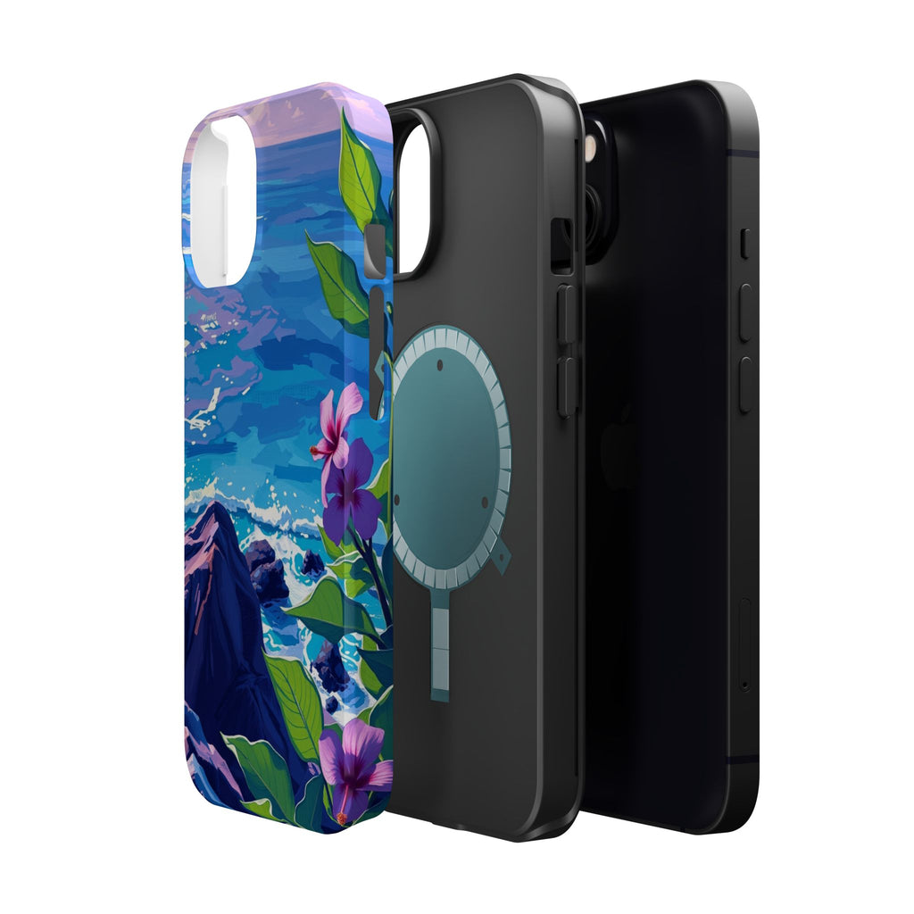 iPhone Hibiscus Coast Enchanted Art Slim Everyday Designer Case · iPhone Case