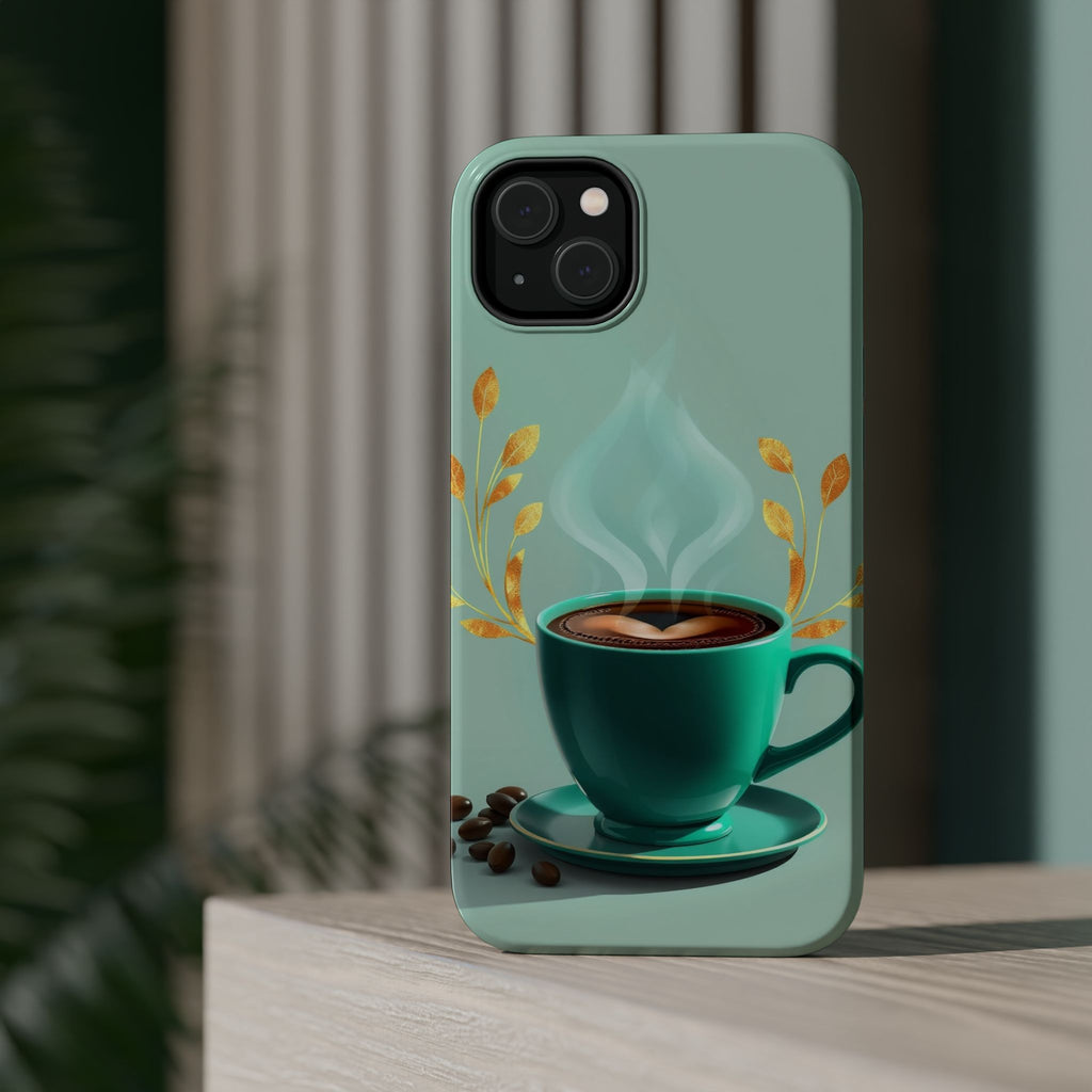iPhone Radiant Emotional Support Coffee Design Soft Finish Everyday Case · iPhon
