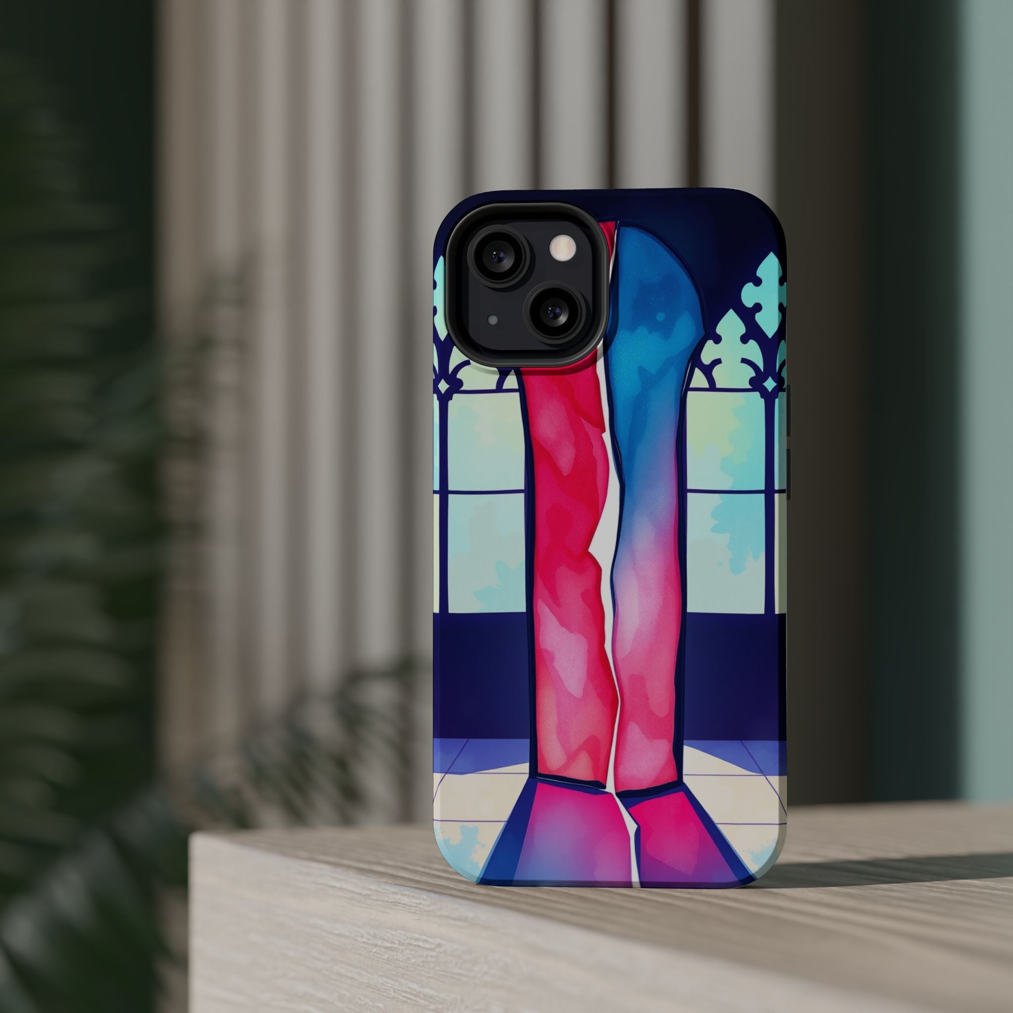 iPhone Stained Glass Break Electric Art Slim Everyday iPhone Designer · iPhone C
