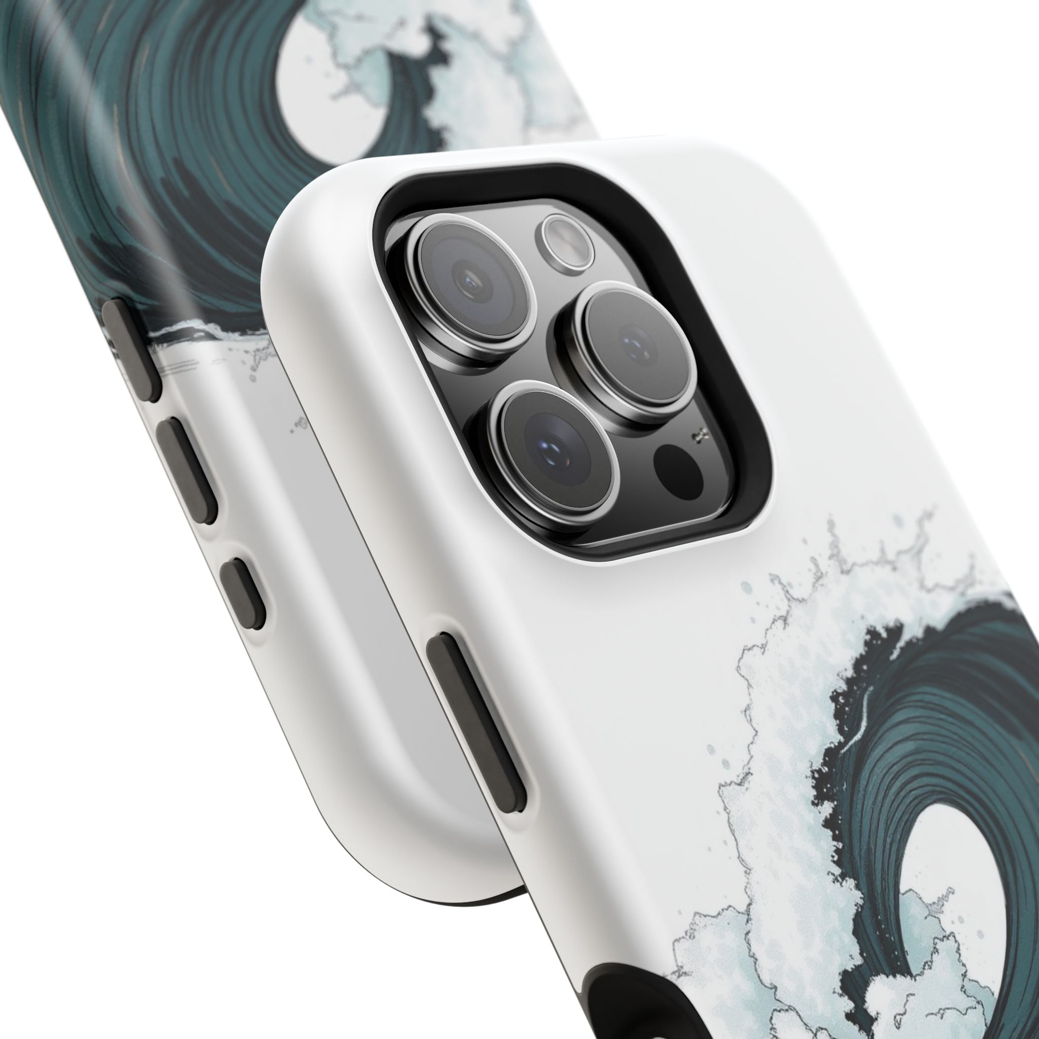 iPhone Ocean Wave Crash Hand-Drawn Sketch Slim iPhone Everyday Designer · iPhone