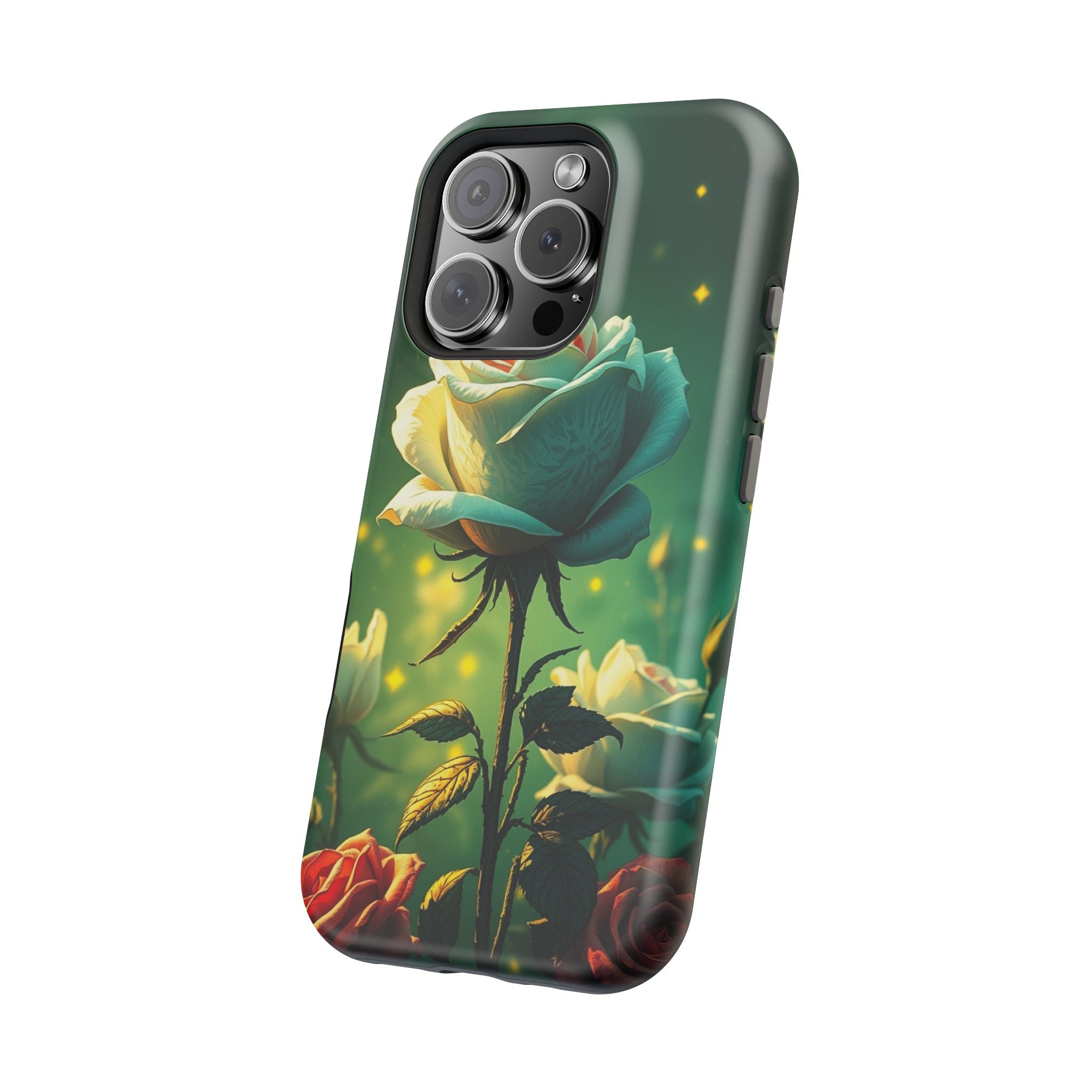 iPhone Earthy Rose Garden Design Bold Modern Everyday Snap Case · iPhone Case