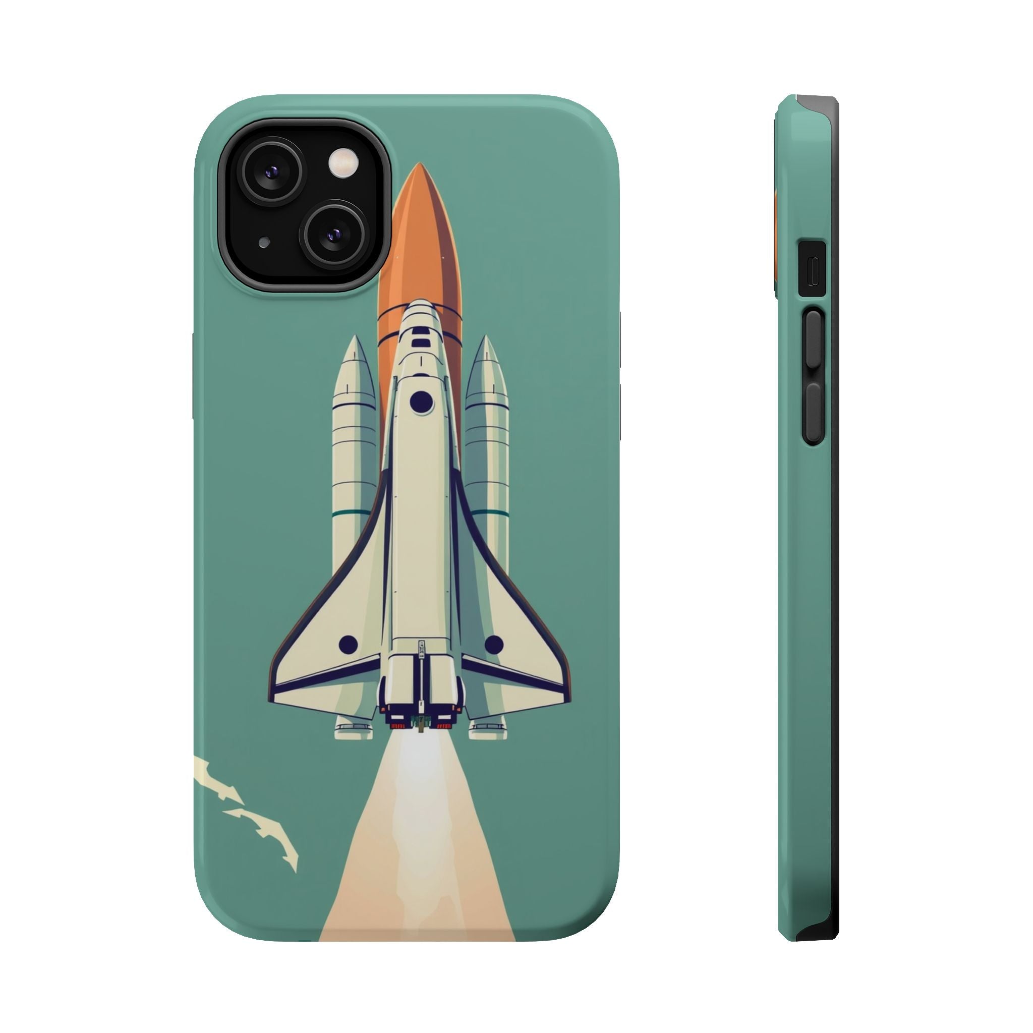 iPhone Retro Space Shuttle Cinematic Art Slim Everyday Designer Case · iPhone Ca