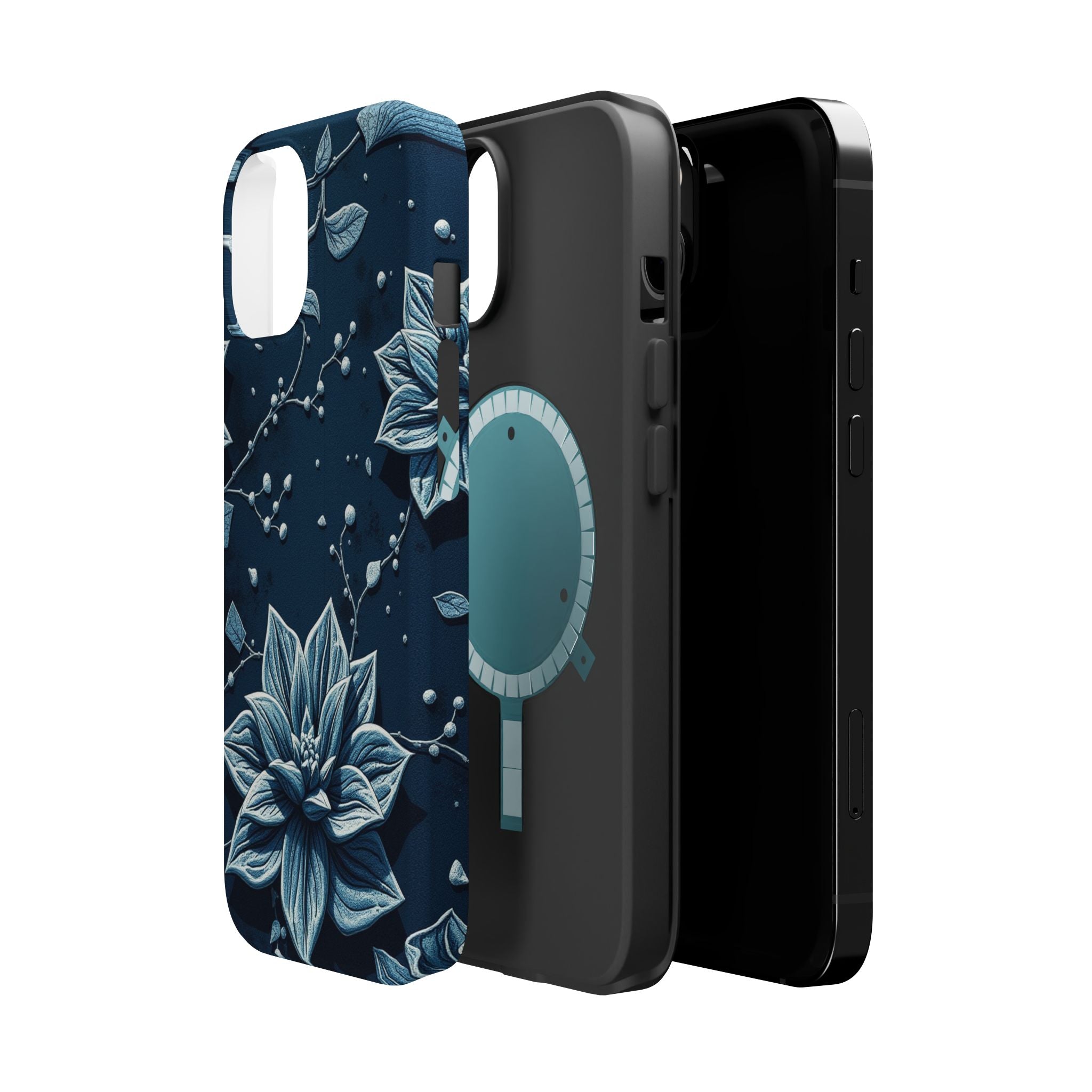 iPhone Floral Terrazzo Bold Art Slim Everyday Designer Case Galaxy · iPhone Case