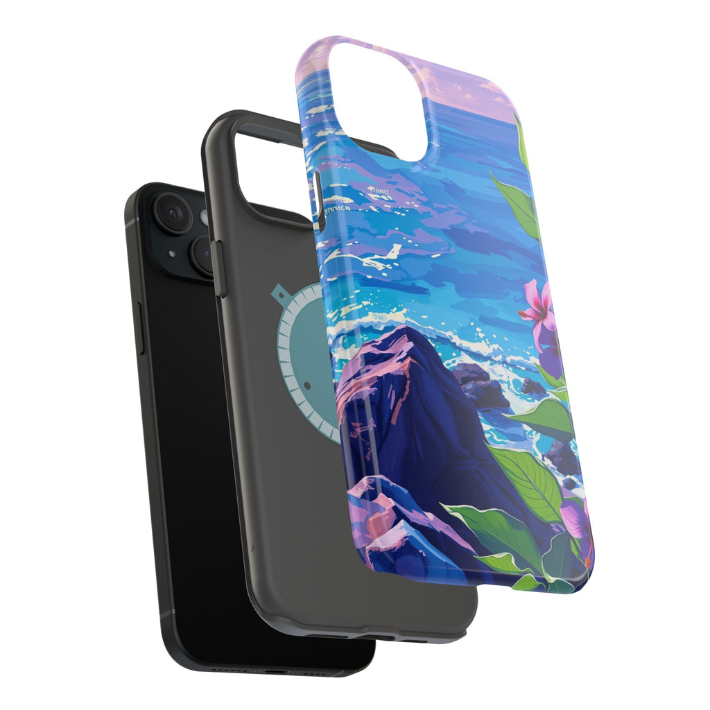 iPhone Hibiscus Coast Enchanted Art Slim Everyday Designer Case · iPhone Case