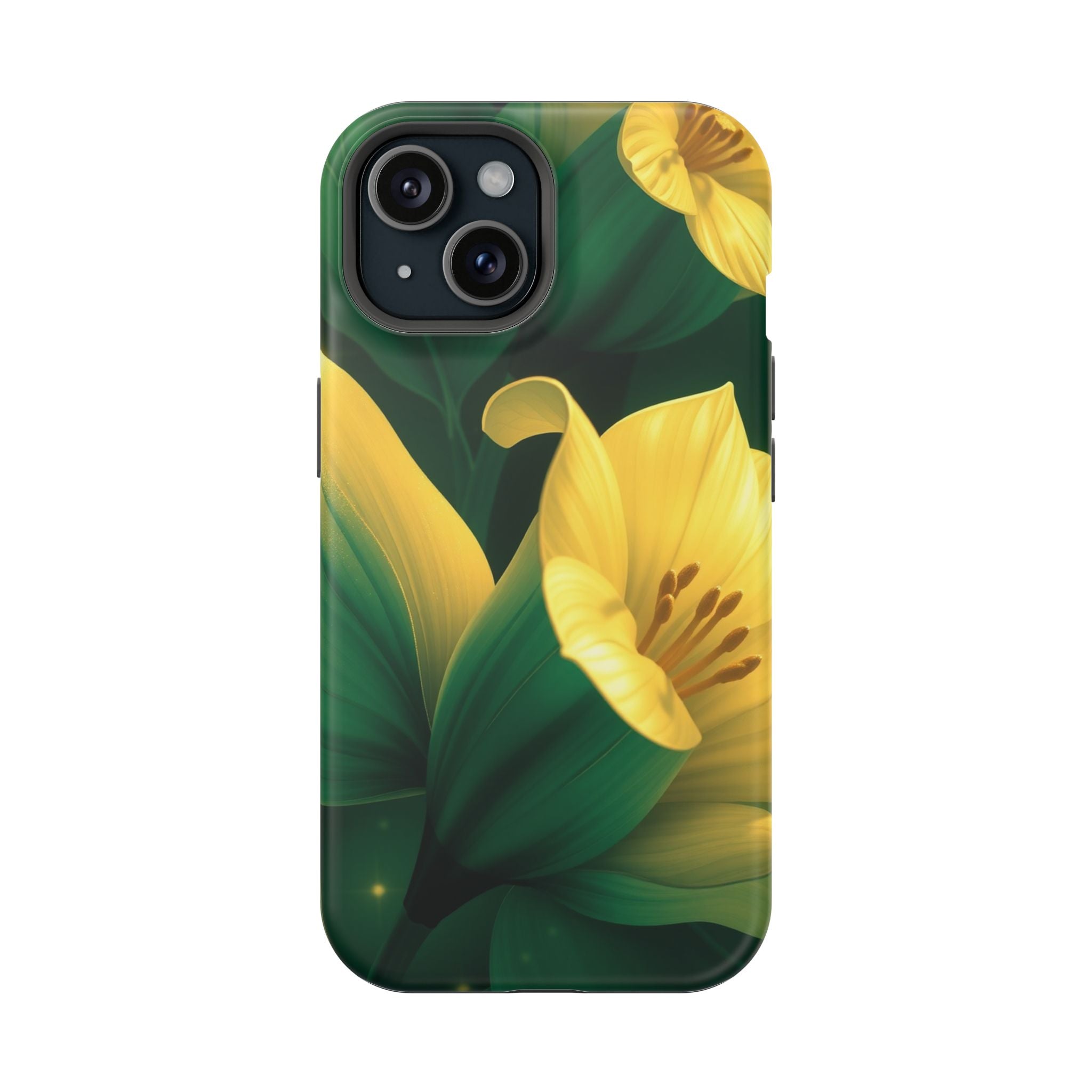 iPhone Night Bloomer Gold Foil Luxury Slim Everyday Designer Case · iPhone Case