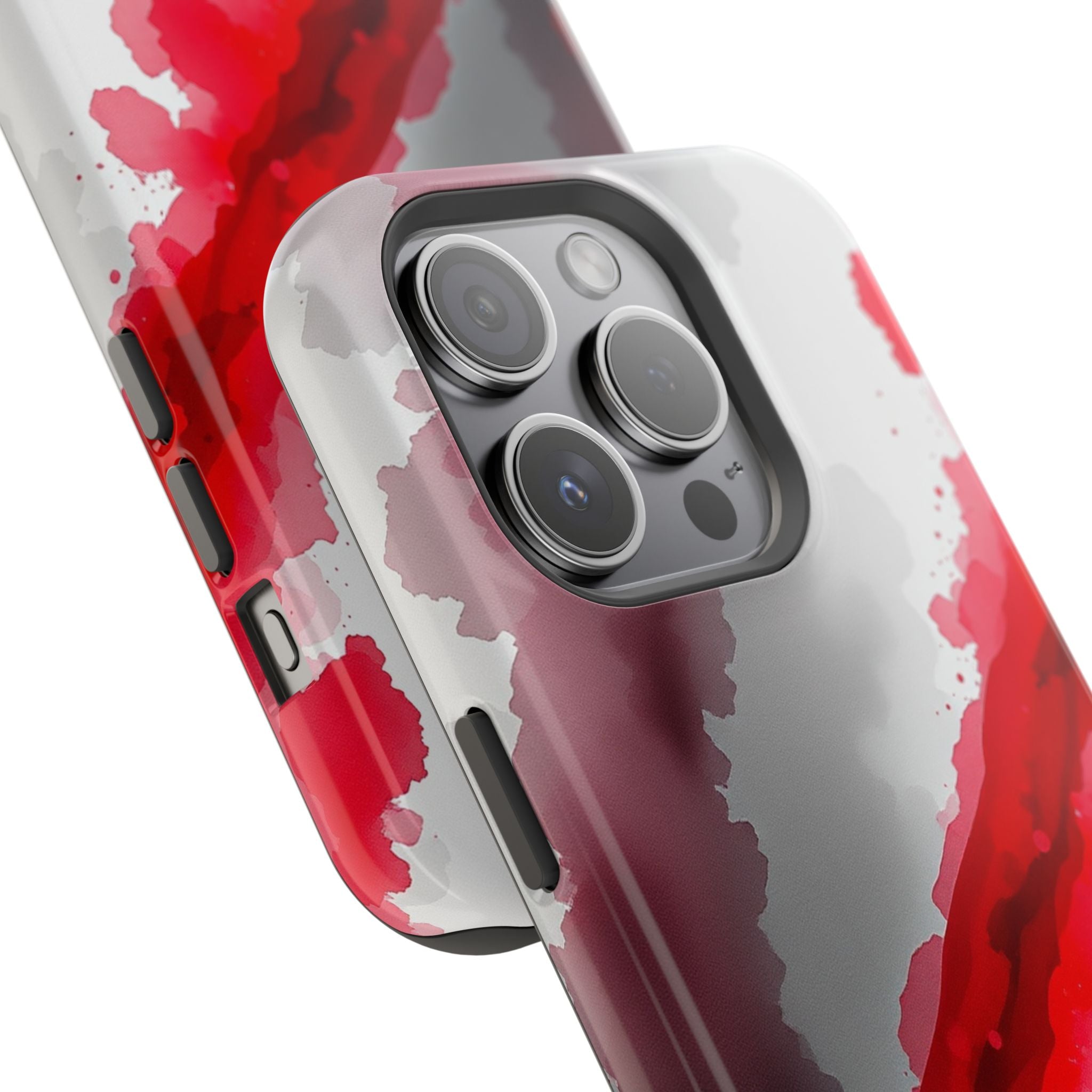 iPhone Carbon Fiber Weave Vibrant Watercolor Slim iPhone Everyday · iPhone Case