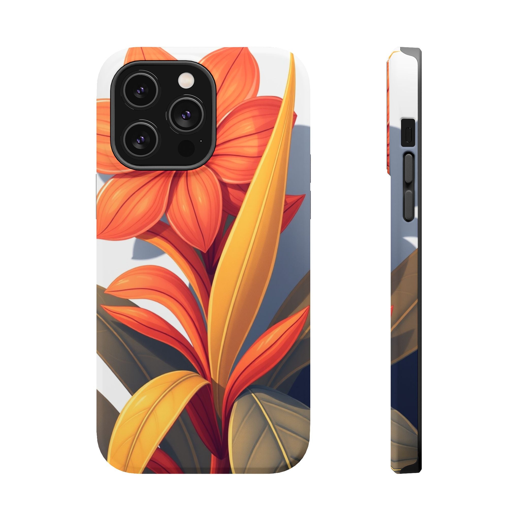 iPhone Tropical Bloom Pastel Kawaii Slim Everyday Designer Case · iPhone Case