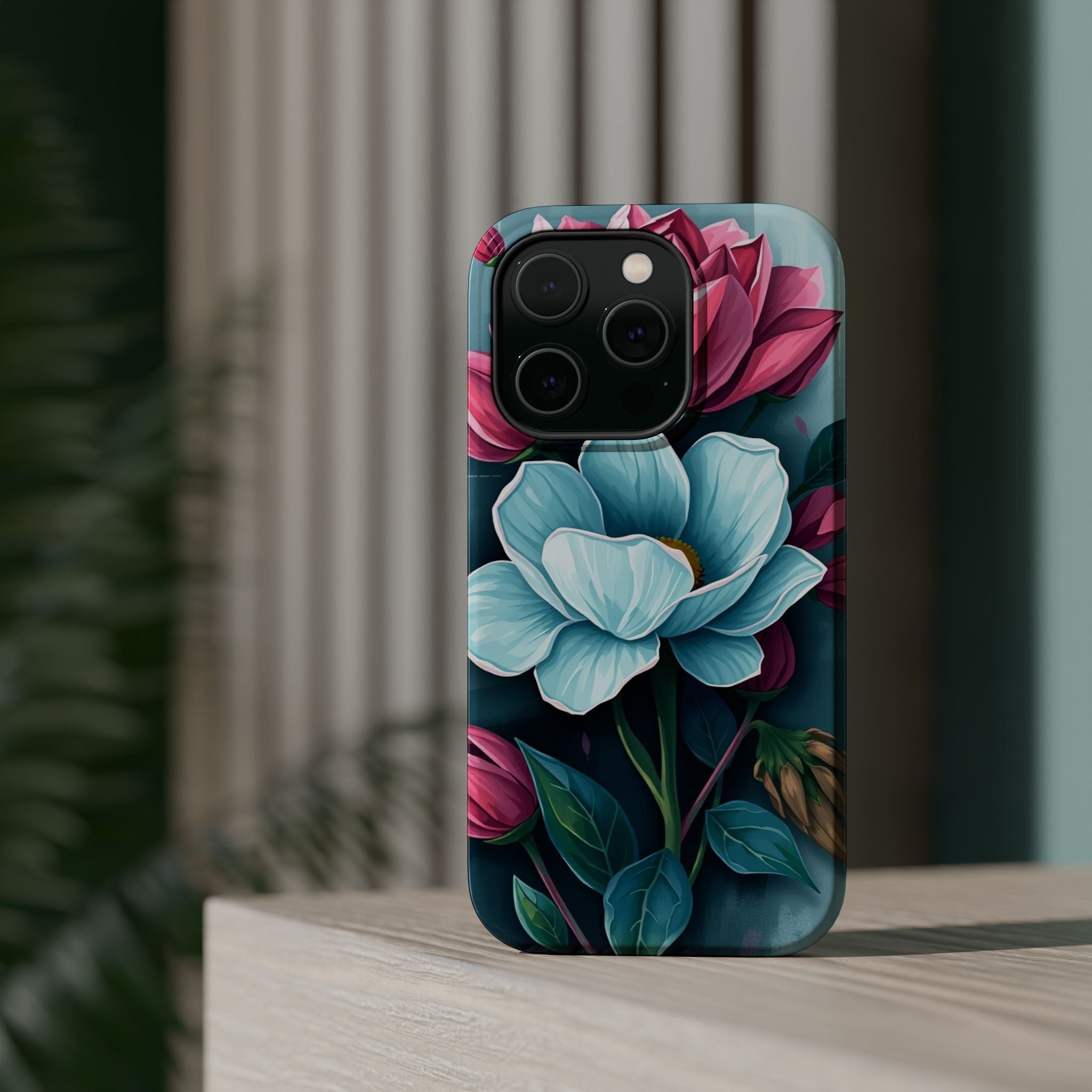 iPhone Floral Geometric Enchanted Art Slim Everyday Designer Case · iPhone Case