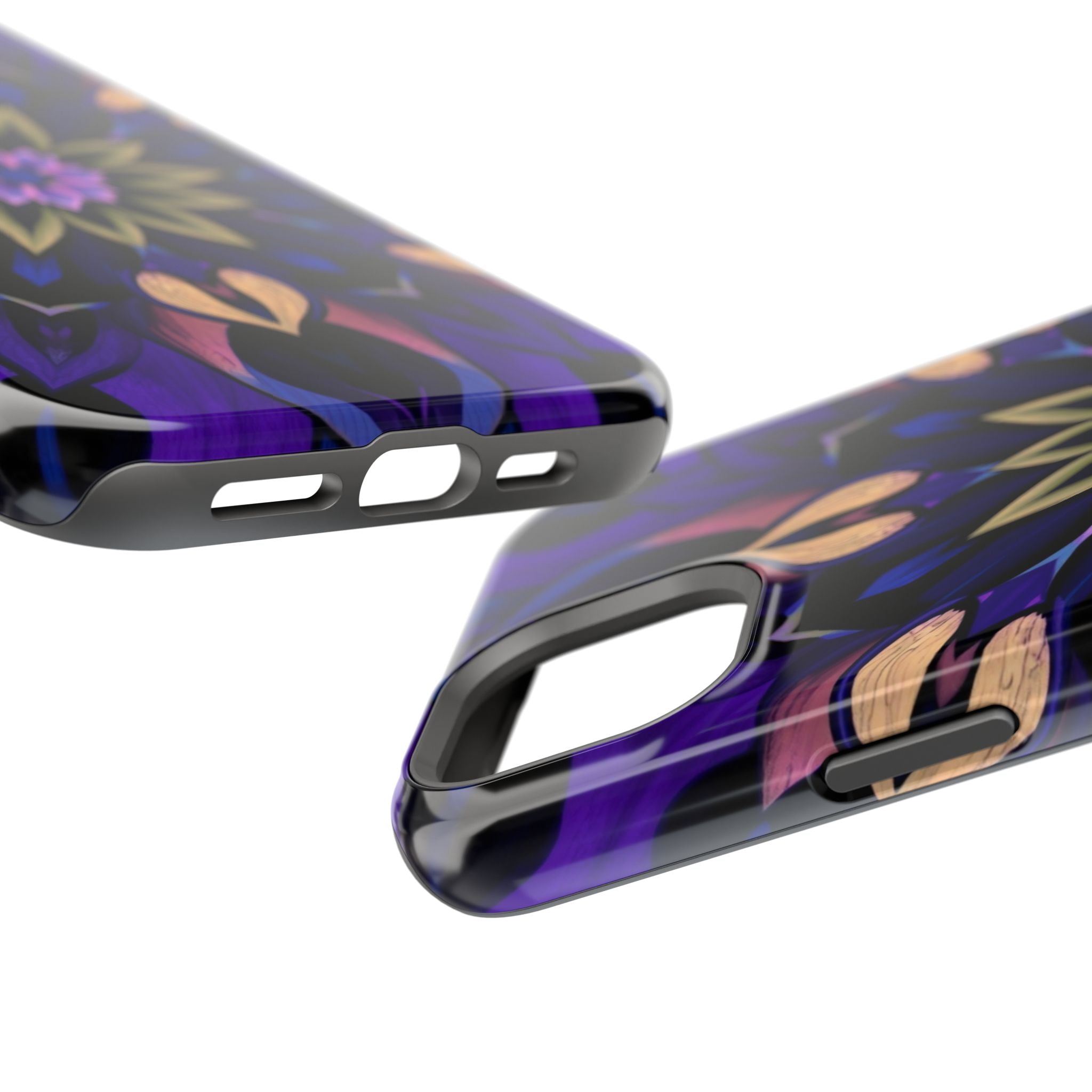 iPhone Floral Mandala Mystic Art Bold Modern Everyday Snap Case · iPhone Case
