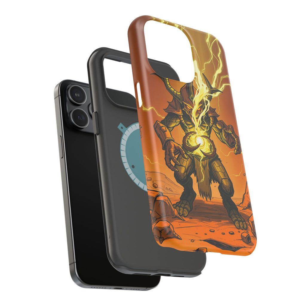 iPhone Burnt Orange And Sand Chaos Goblin Energy Clean Minimal Snap Case · iPhon