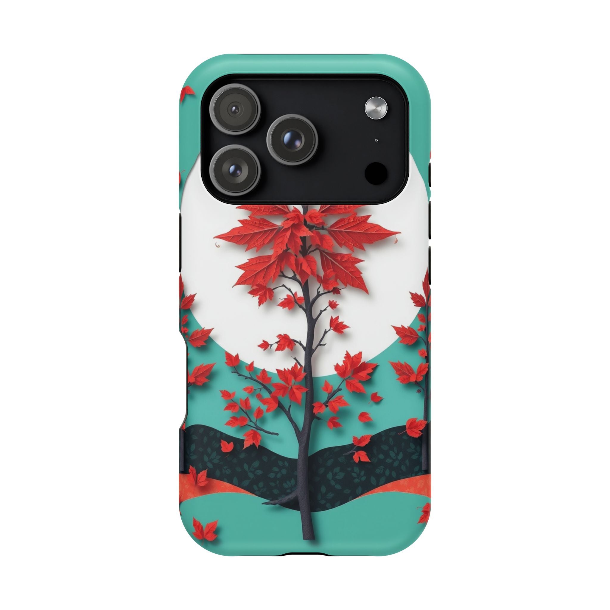 iPhone Autumn Maple Mystic Art Slim Everyday Designer Case · iPhone Case