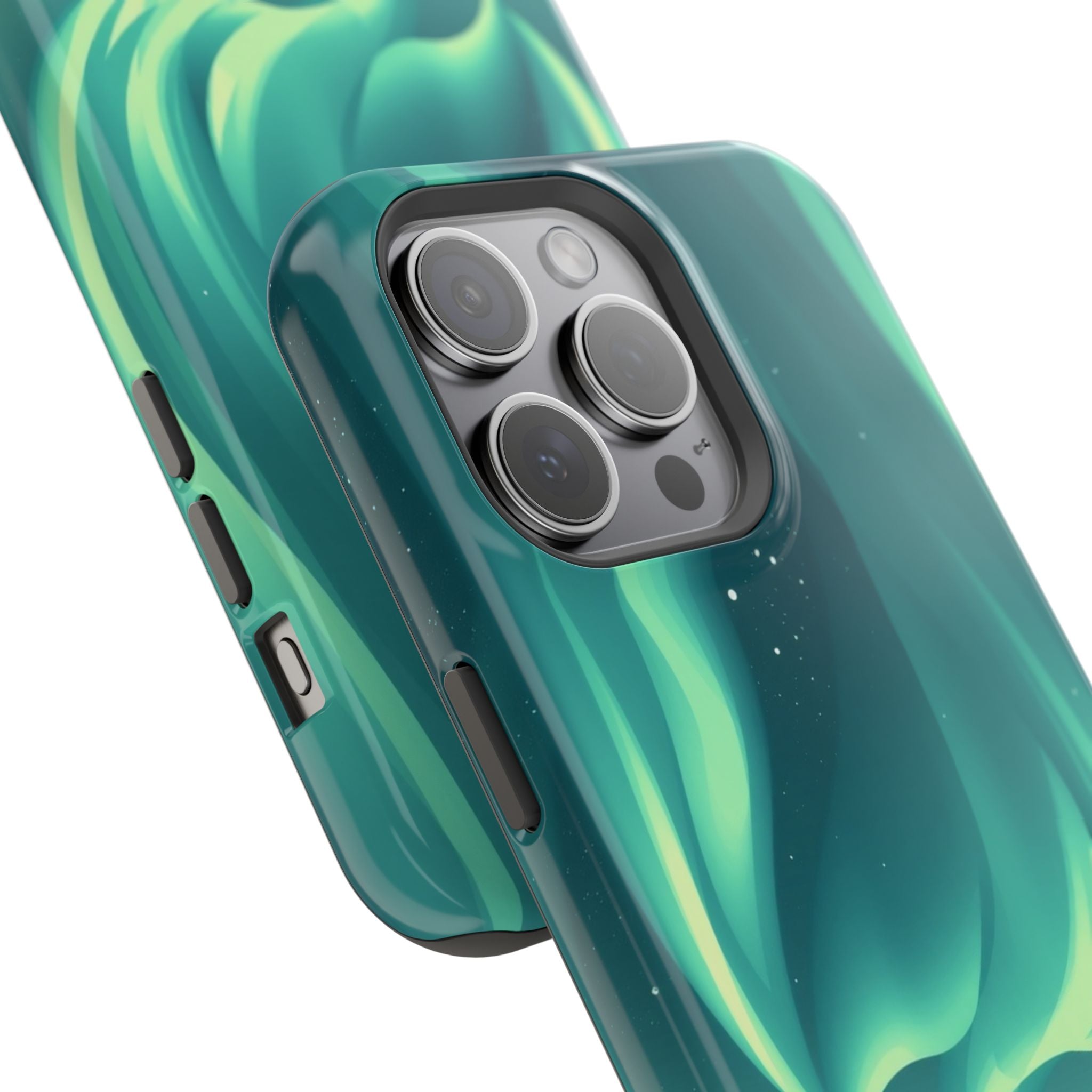 iPhone Northern Lights Abstract Geometric Slim iPhone Everyday Designer · iPhone