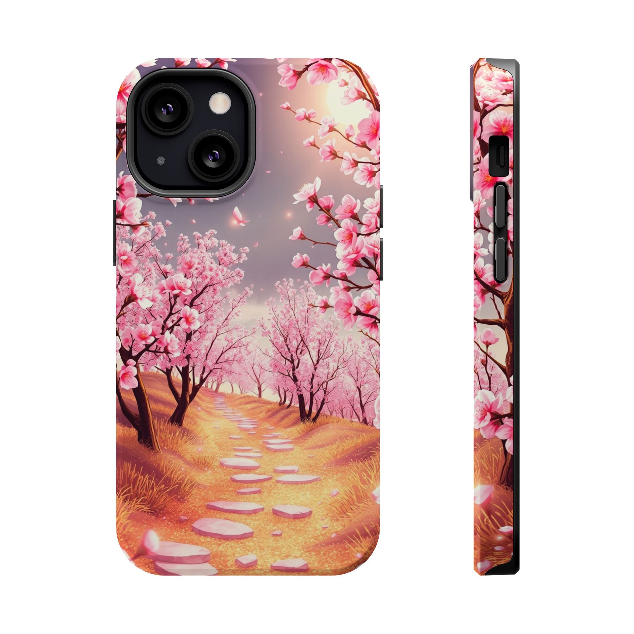iPhone Dreamy Blossom Trail Design 14 Slim Everyday Designer Case · iPhone Case