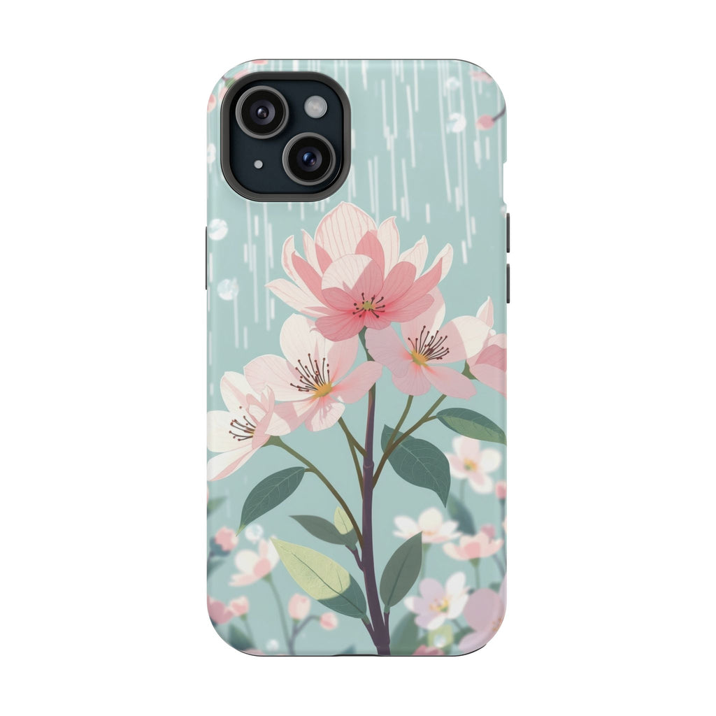 iPhone Mint And Blush Spring Shower Bloom Slim iPhone Everyday Designer · iPhone
