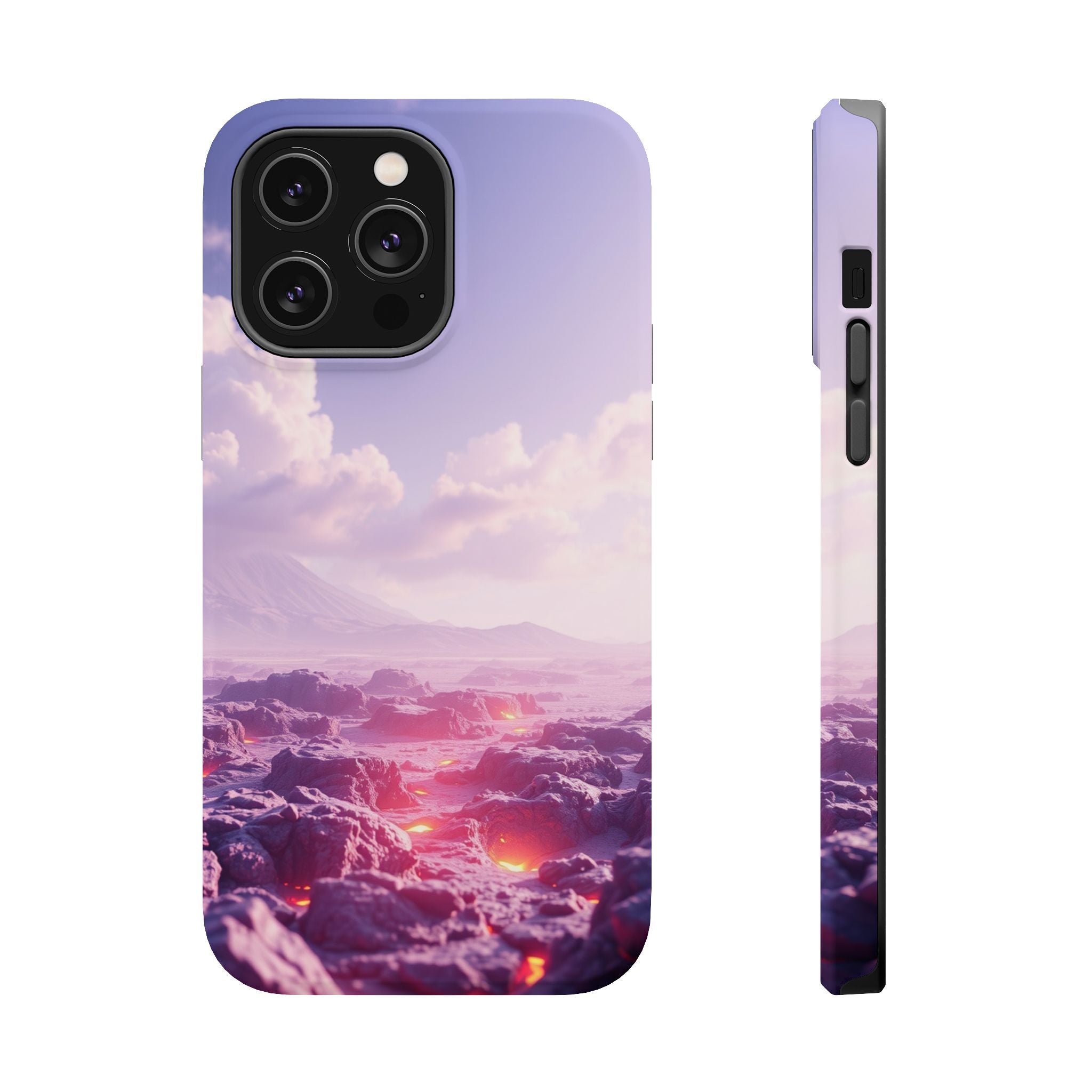 iPhone Lava Field Cinematic Art Slim Everyday Designer Case · iPhone Case