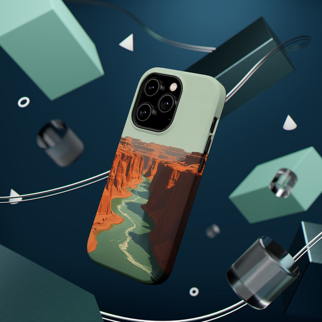 iPhone Burnt Orange And Sand River Canyon Slim iPhone Everyday Designer · iPhone