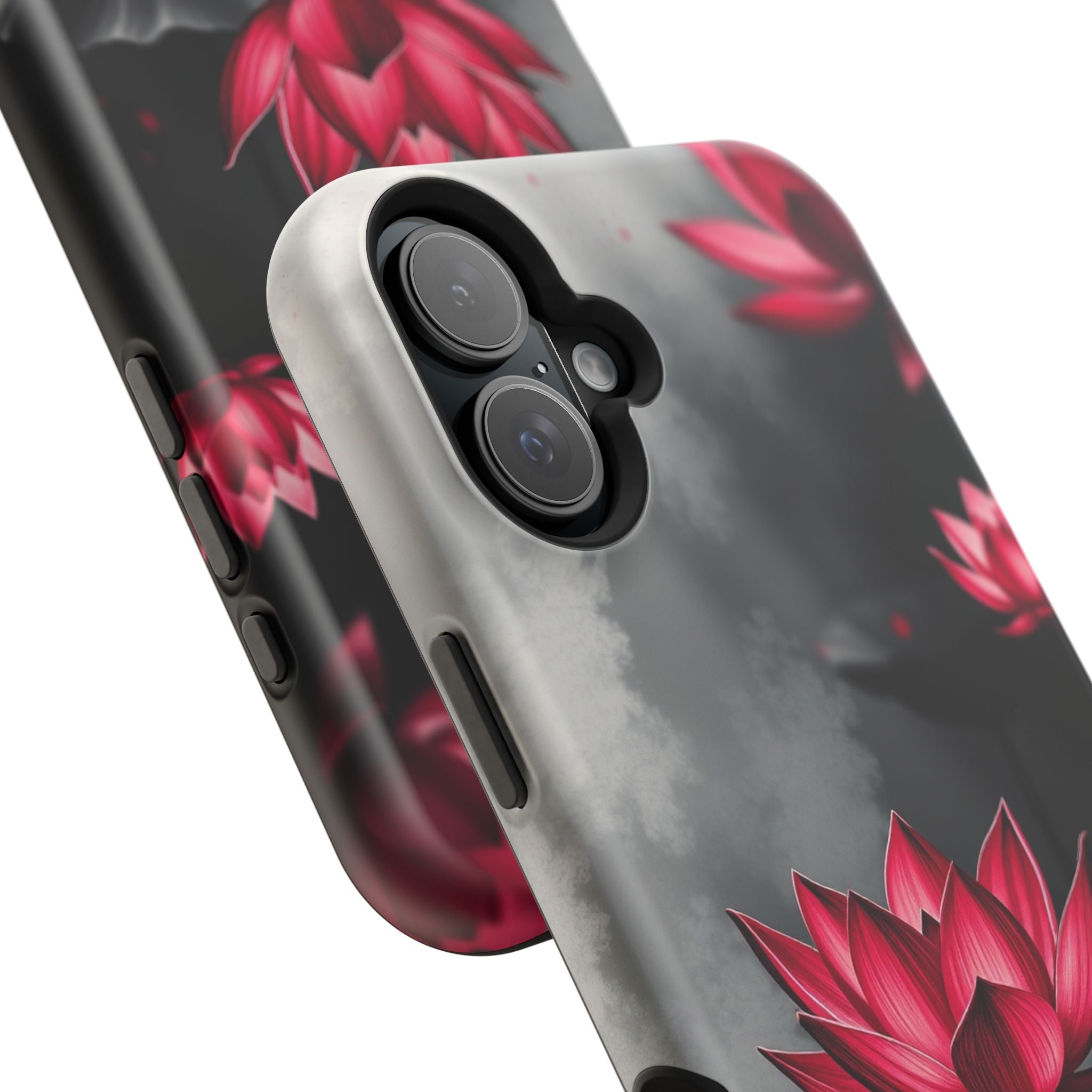 iPhone Lotus Pond Mystic Art 15 Slim Everyday Designer Case · iPhone Case