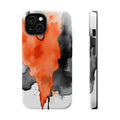 iPhone Ink Bleed Vibrant Watercolor Slim Everyday Designer Case · iPhone Case