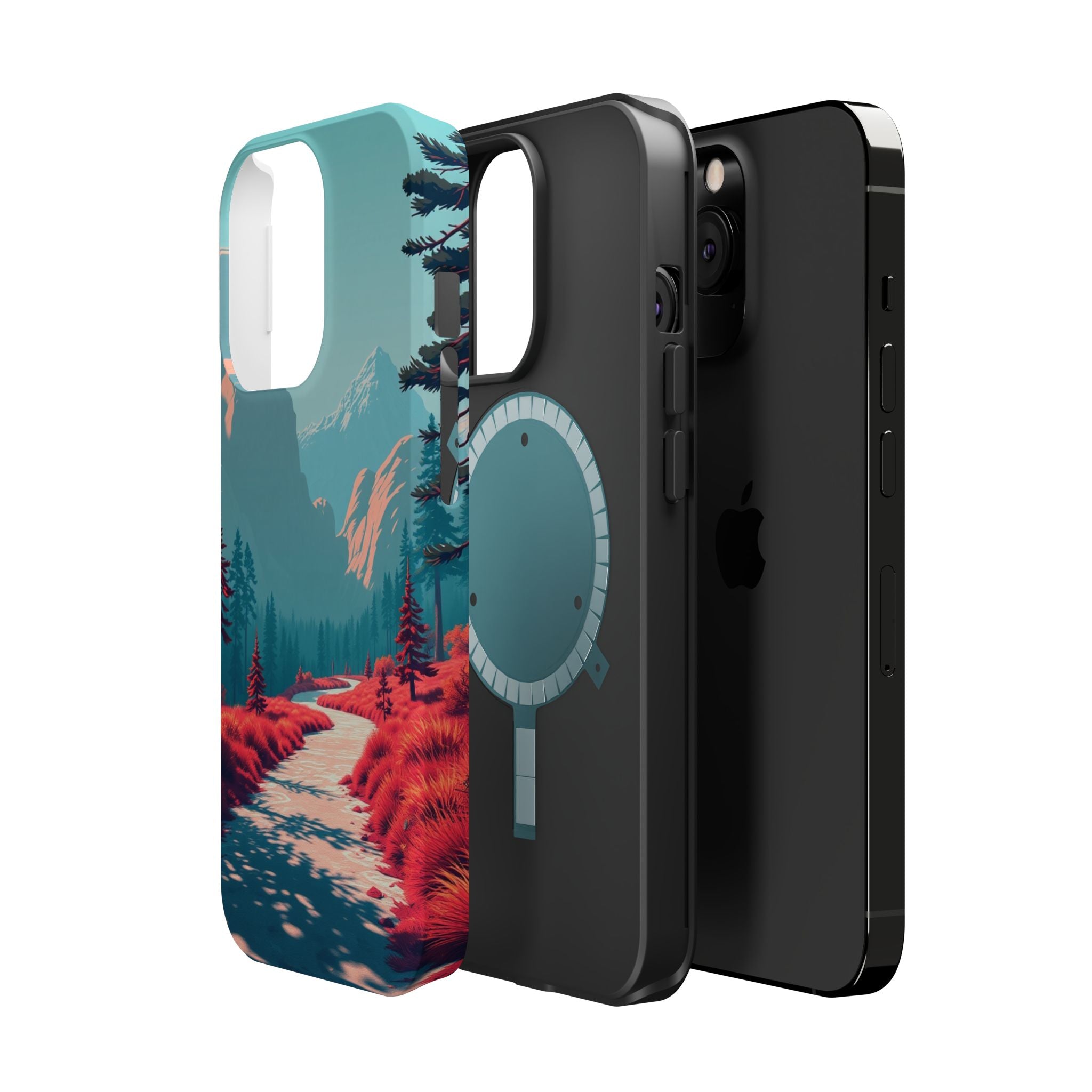 iPhone Pine Ridge Bold Art Slim Everyday Designer Case · iPhone Case Soft Finish