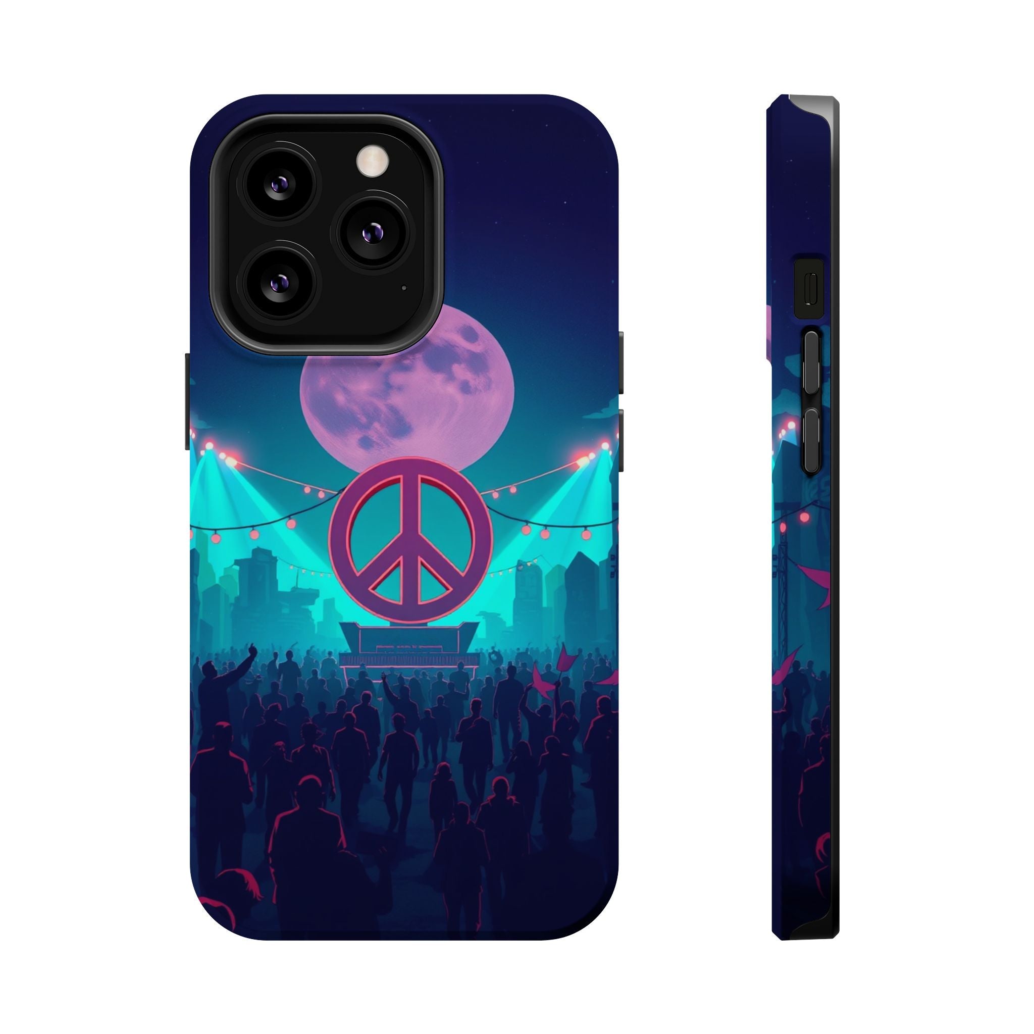 iPhone Woodstock Peace Mystic Art Bold Modern Everyday Snap Case · iPhone Case
