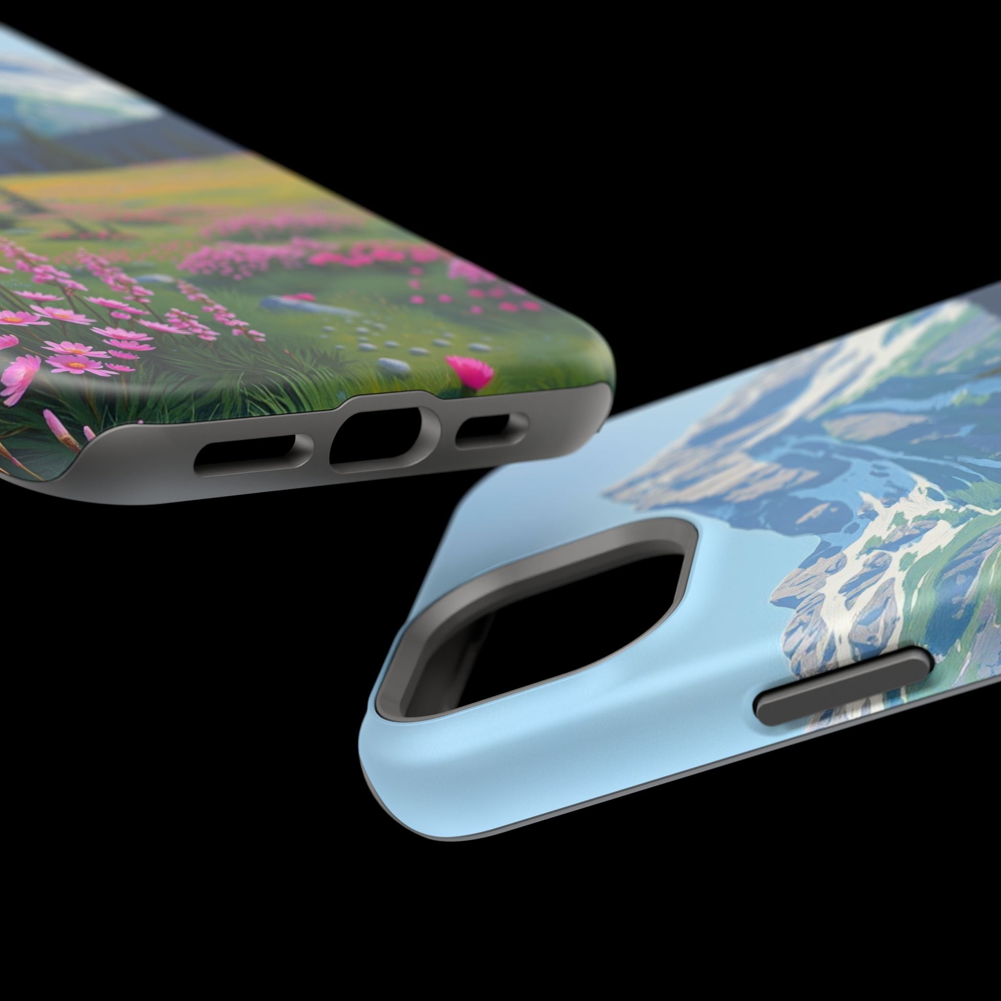 iPhone Earthy Alpine Meadow Design Bold Modern Everyday Snap Case · iPhone Case
