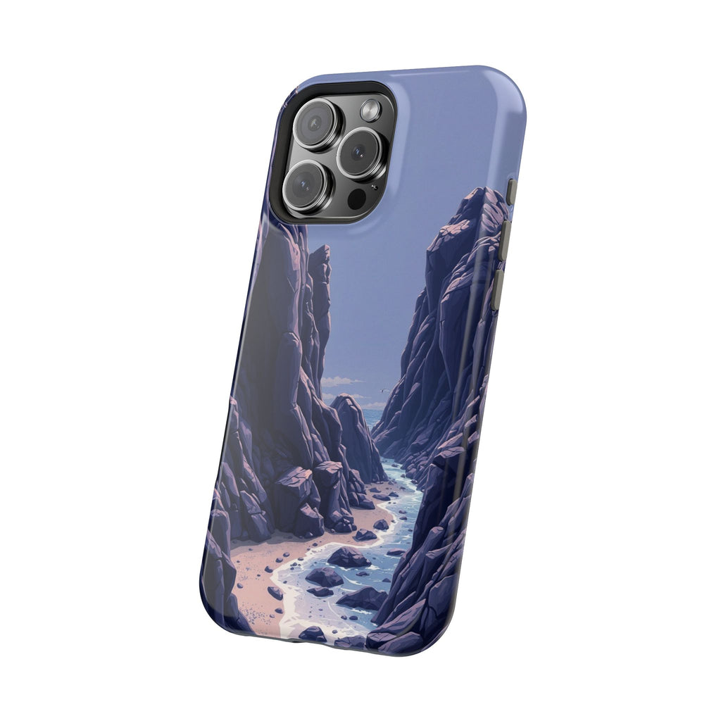 iPhone Rocky Coastline Mystic Art Bold Modern Everyday Snap Case · iPhone Case