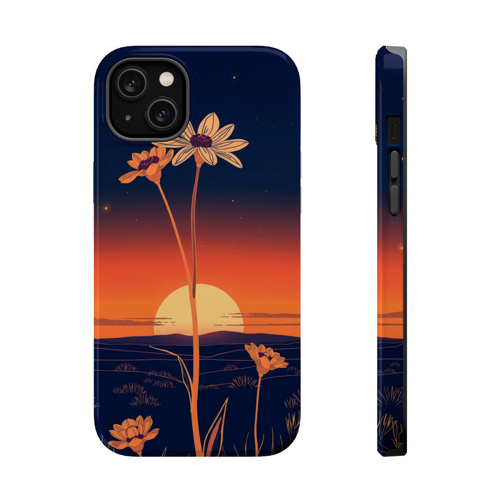 iPhone Sunset Amber And Peach Night Bloomer Slim iPhone Everyday · iPhone Case