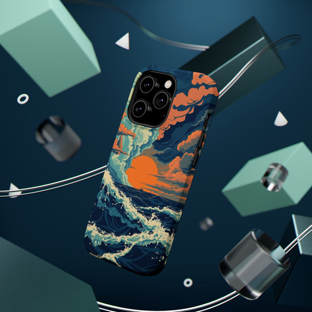 iPhone Storm at Sea Enchanted Art 16 Slim Everyday Designer Case · iPhone Case