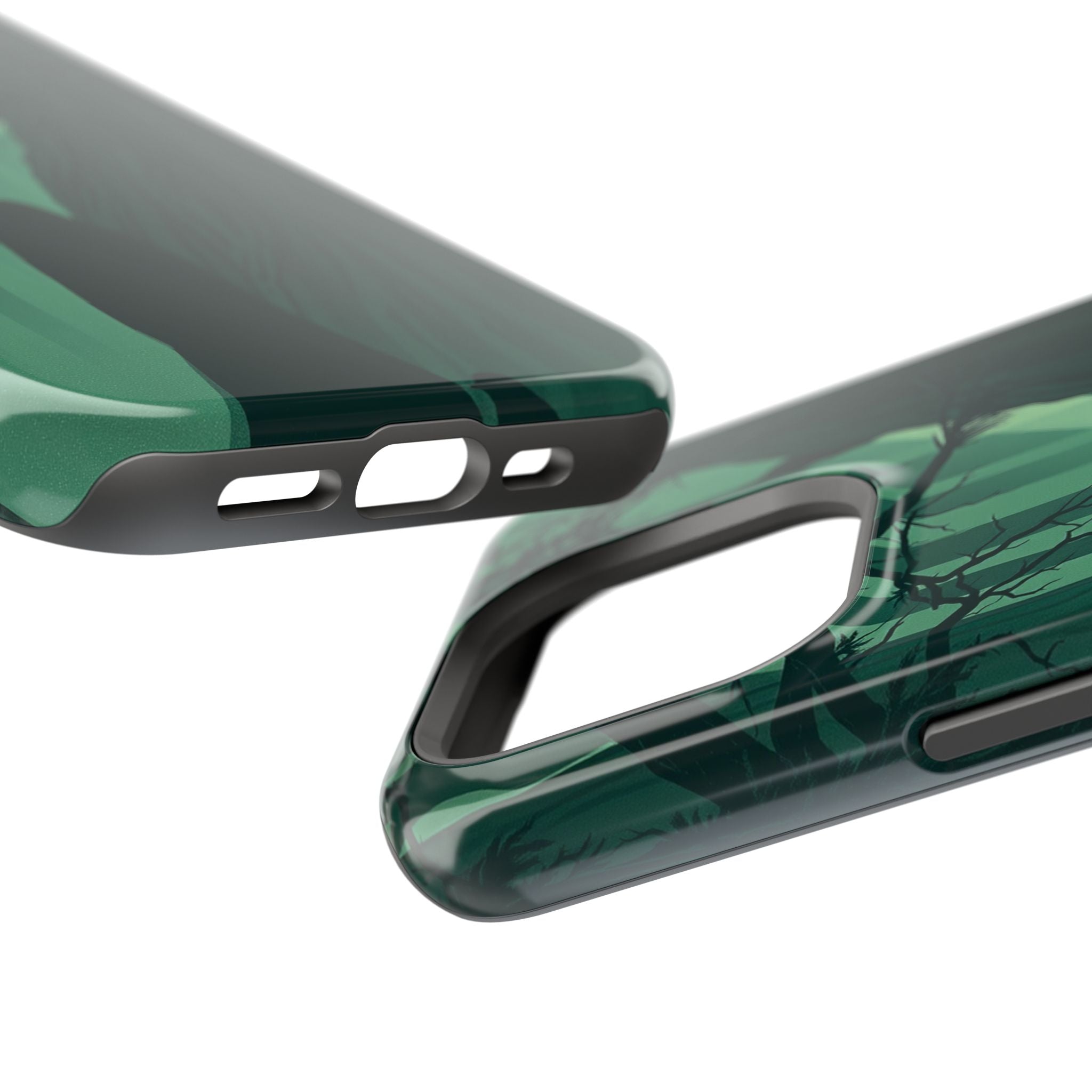 iPhone Sage And Ivory Dark Forest Spirits Slim Everyday Designer Case · iPhone C