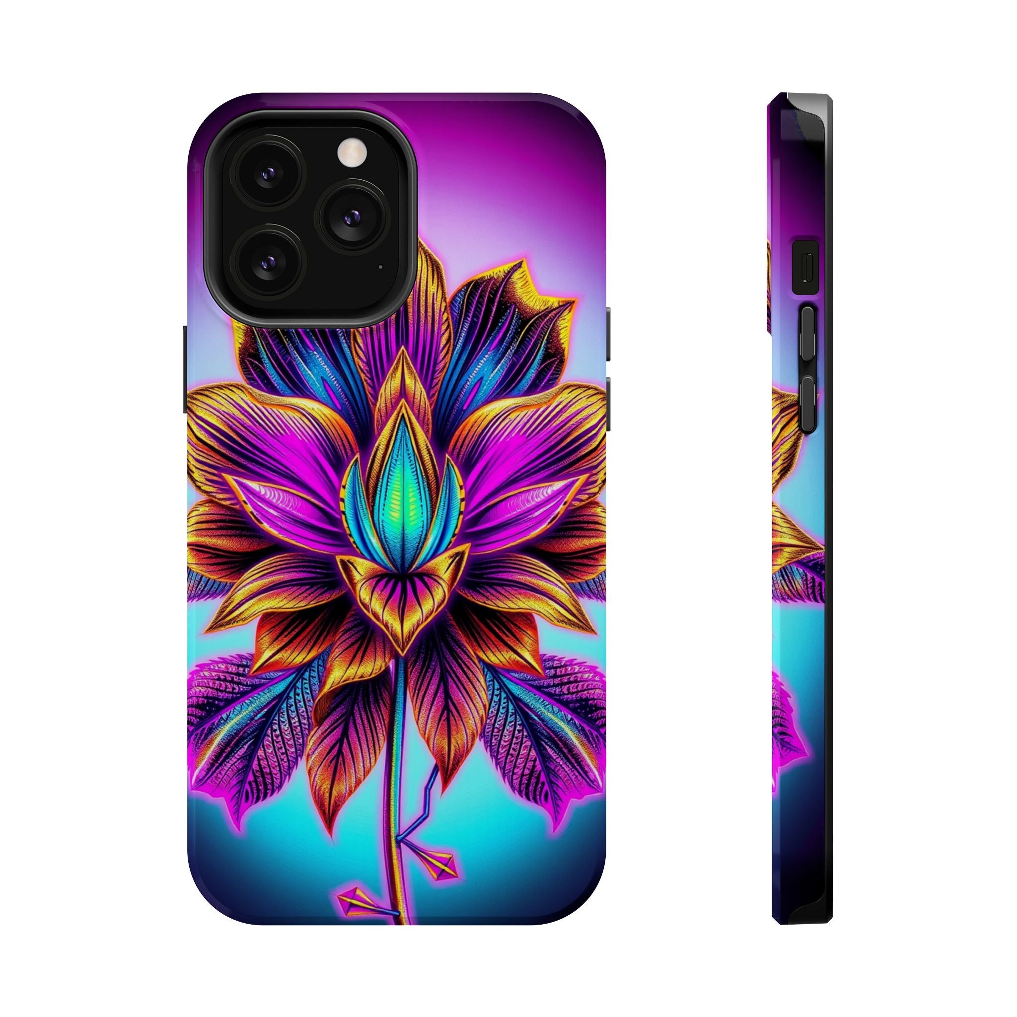 iPhone Floral Gold Foil Mystic Art Bold Modern Everyday Snap Case · iPhone Case