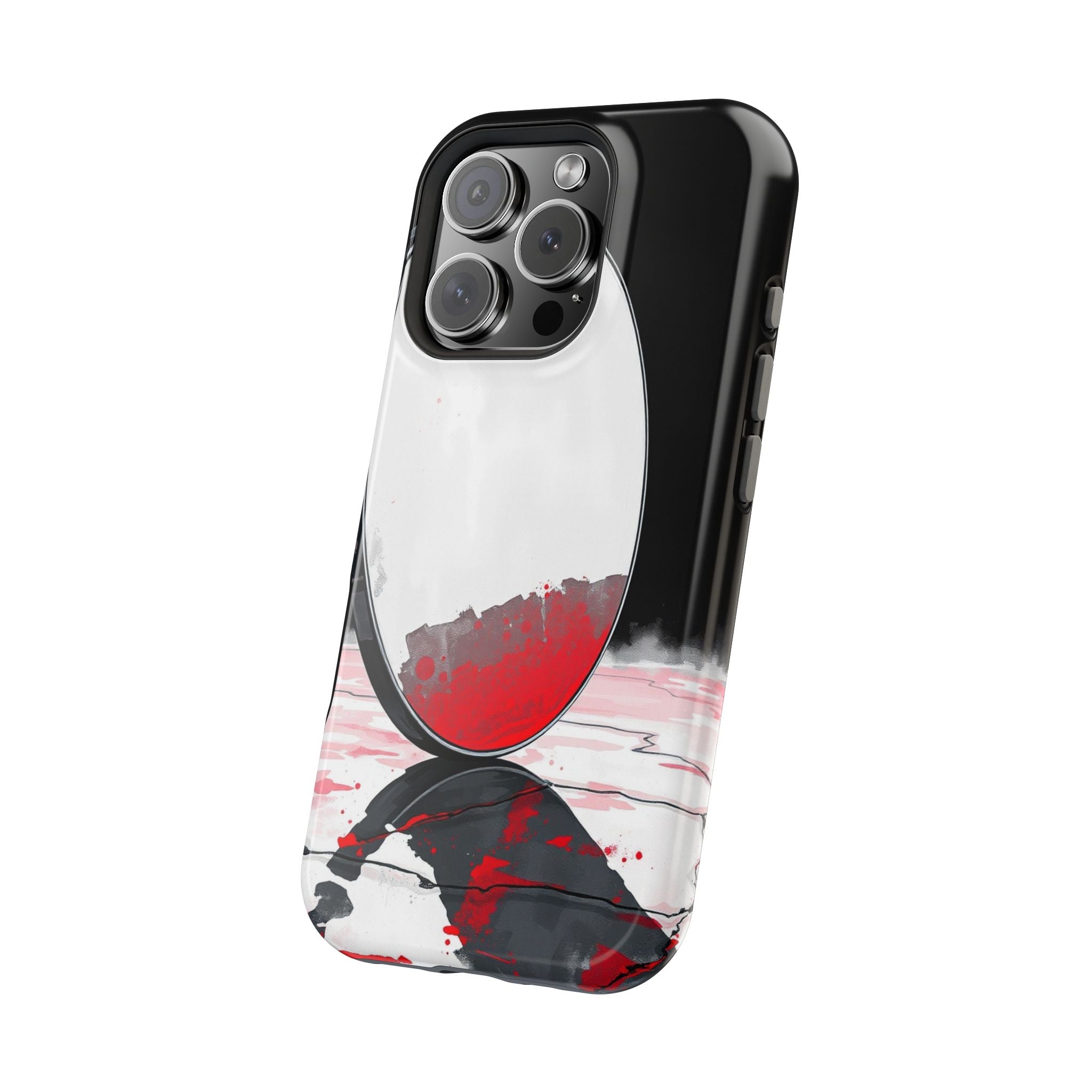 iPhone Earthy Salt Flat Mirror Design Slim Everyday Designer Case · iPhone Case