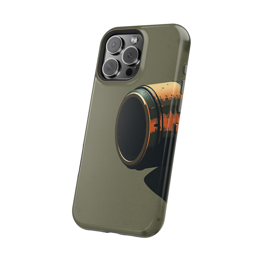 iPhone Charcoal And Copper Vintage Postcard Slim Everyday Designer Case · iPhone