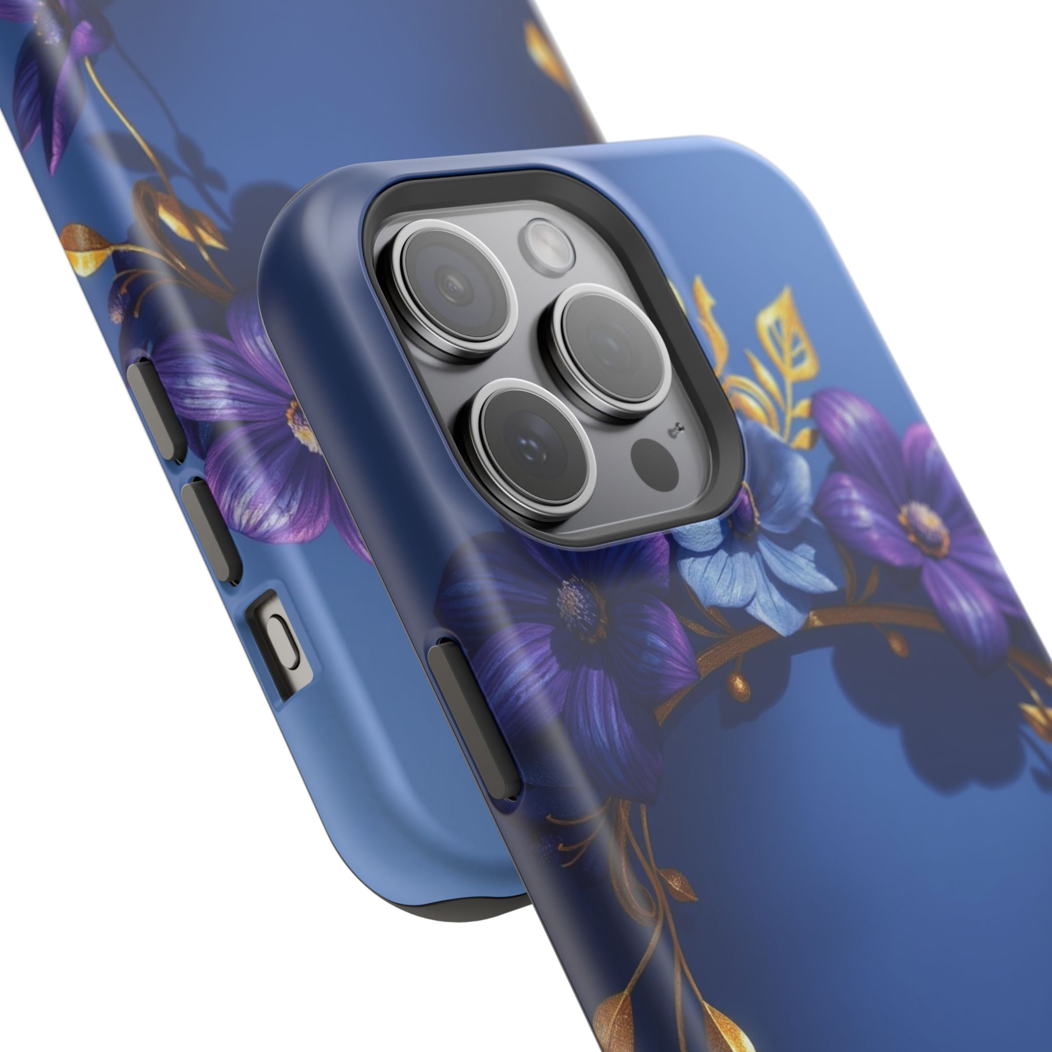 iPhone Vibrant Floral Crown Design 14 Slim Everyday Designer Case · iPhone Case