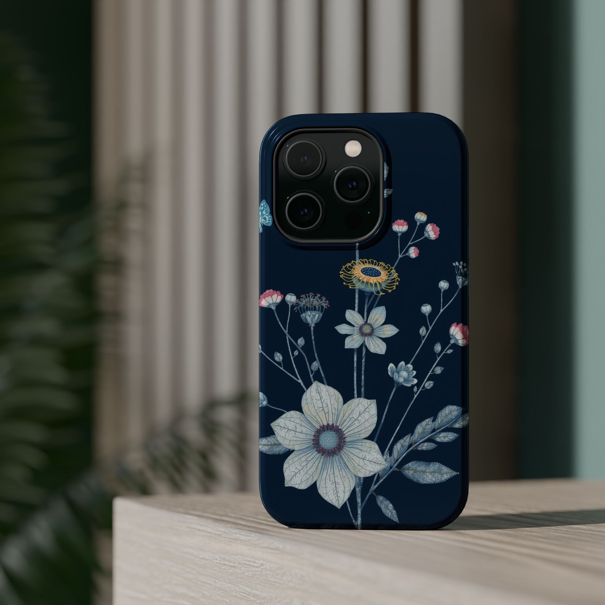 iPhone Vibrant Pressed Botanicals Design Slim Everyday Designer · iPhone Case