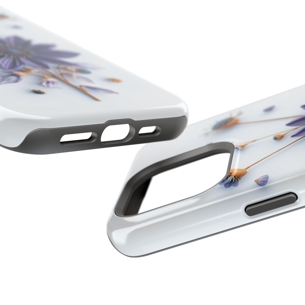 iPhone Dried Flower Flat Lay Pastel Kawaii Slim iPhone Everyday · iPhone Case