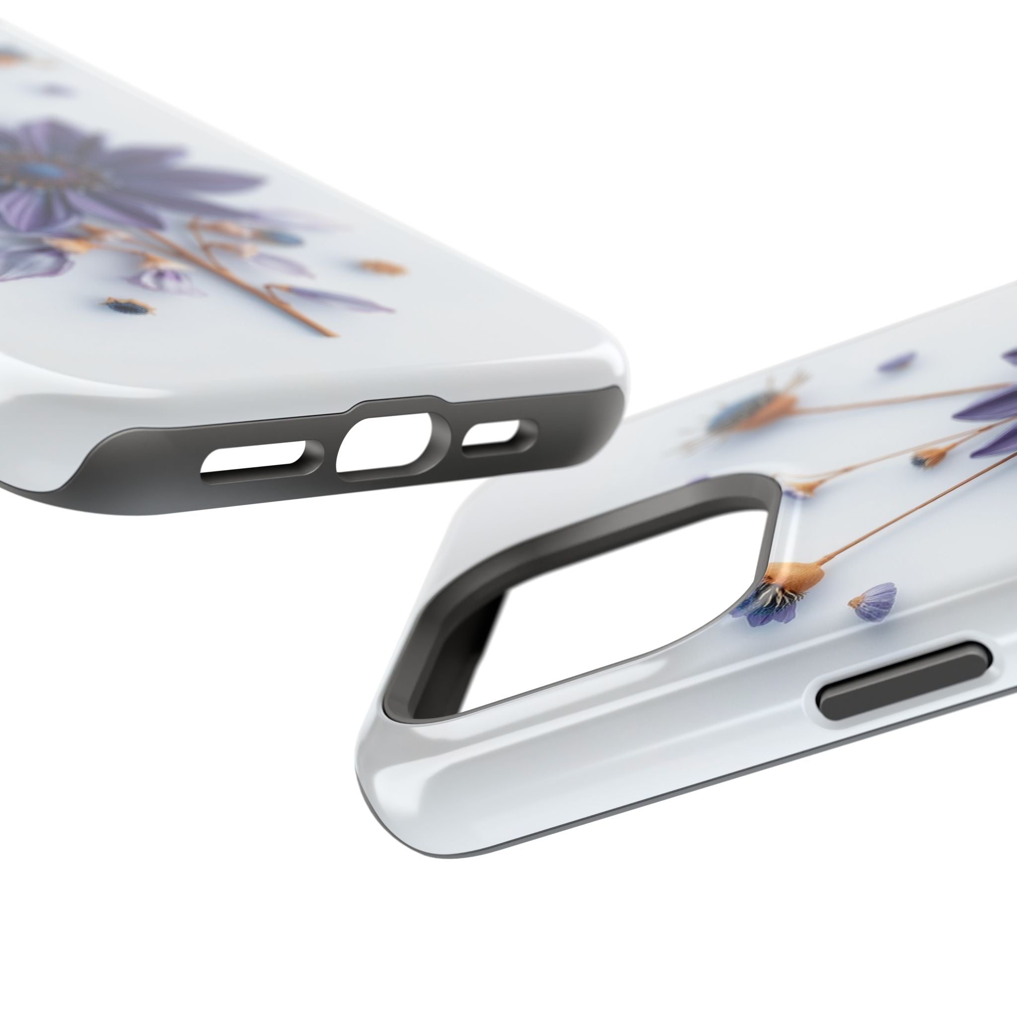 iPhone Dried Flower Flat Lay Pastel Kawaii Slim iPhone Everyday · iPhone Case