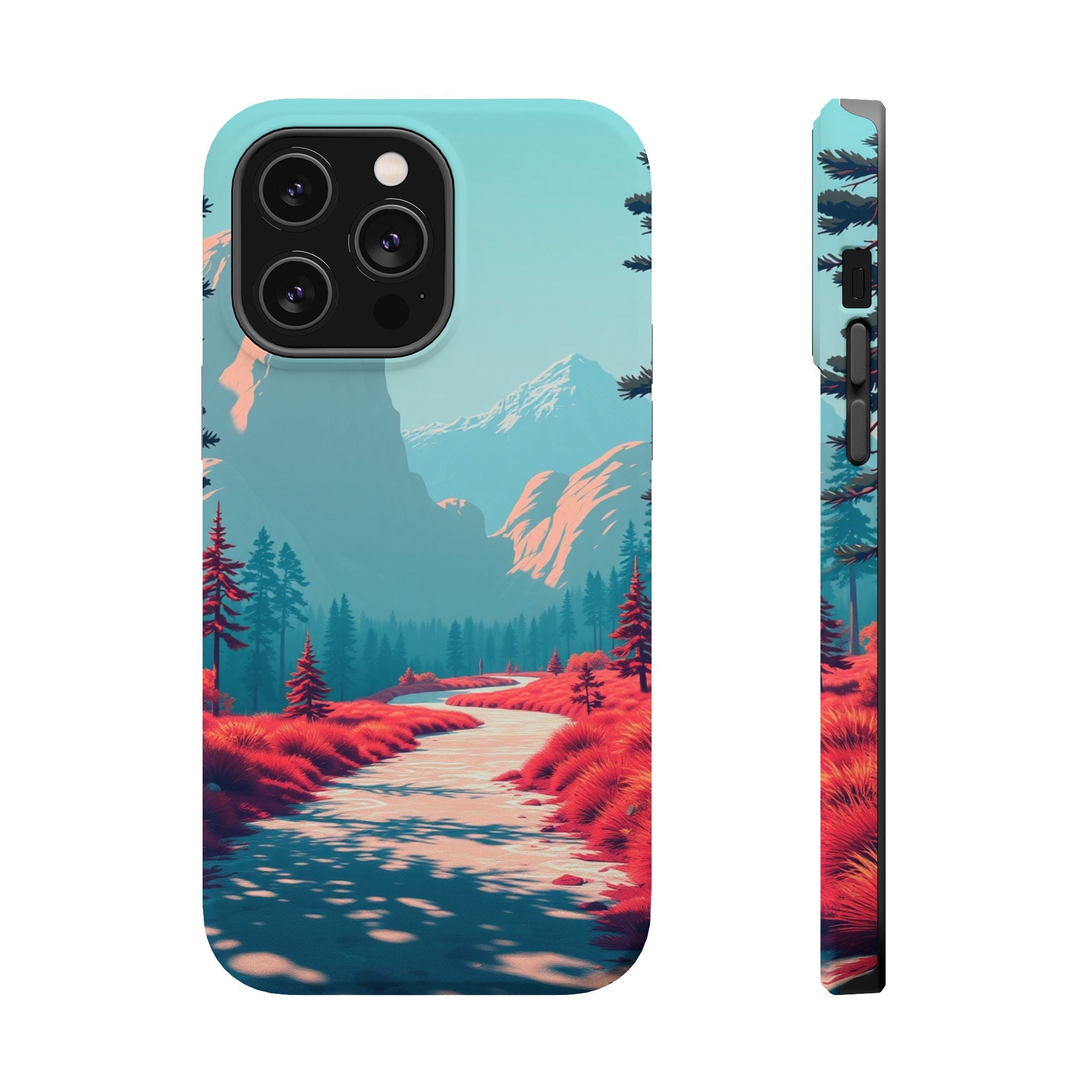 iPhone Pine Ridge Bold Art Slim Everyday Designer Case · iPhone Case Soft Finish