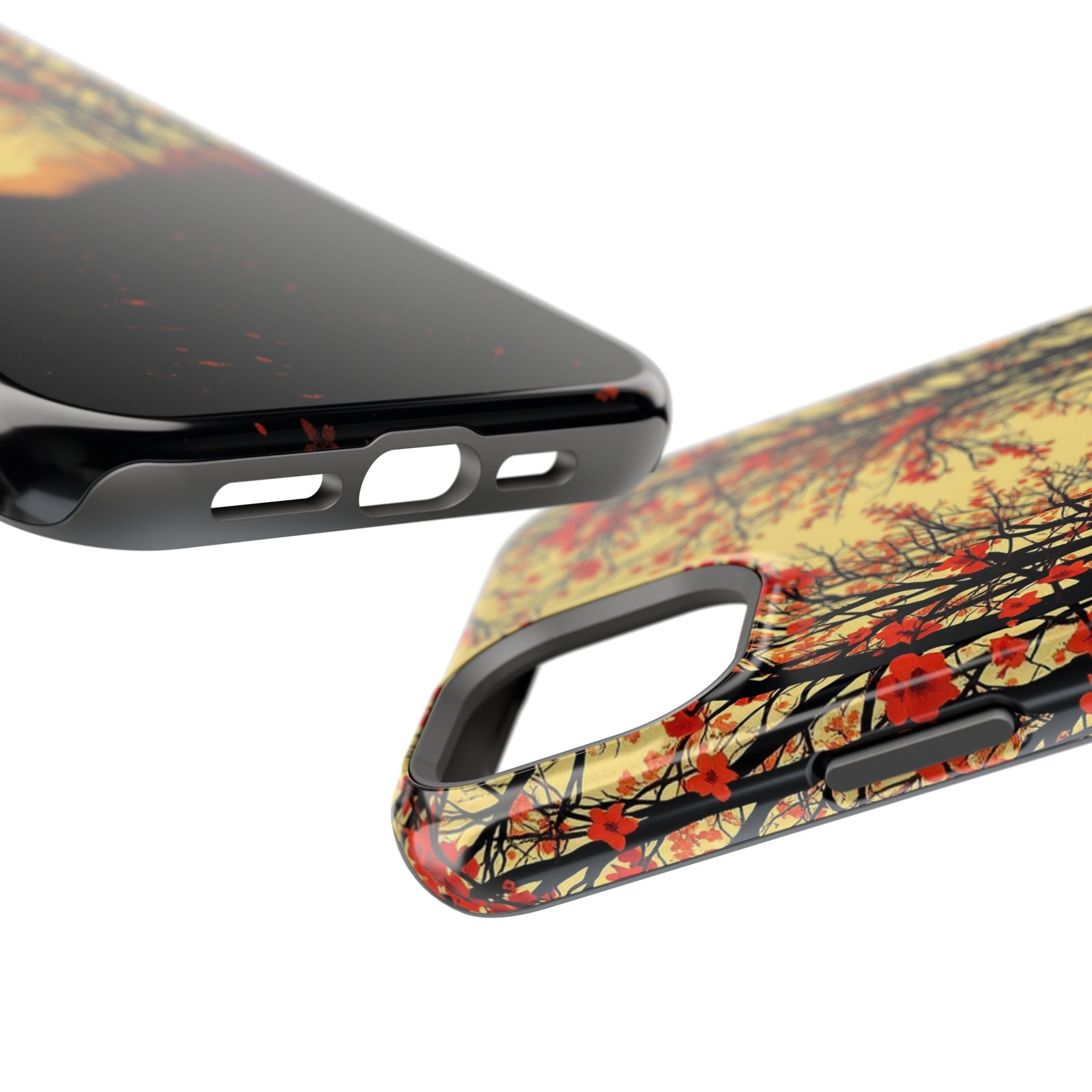 iPhone Dreamy Blossom Trail Design Bold Modern Everyday Snap Case · iPhone Case